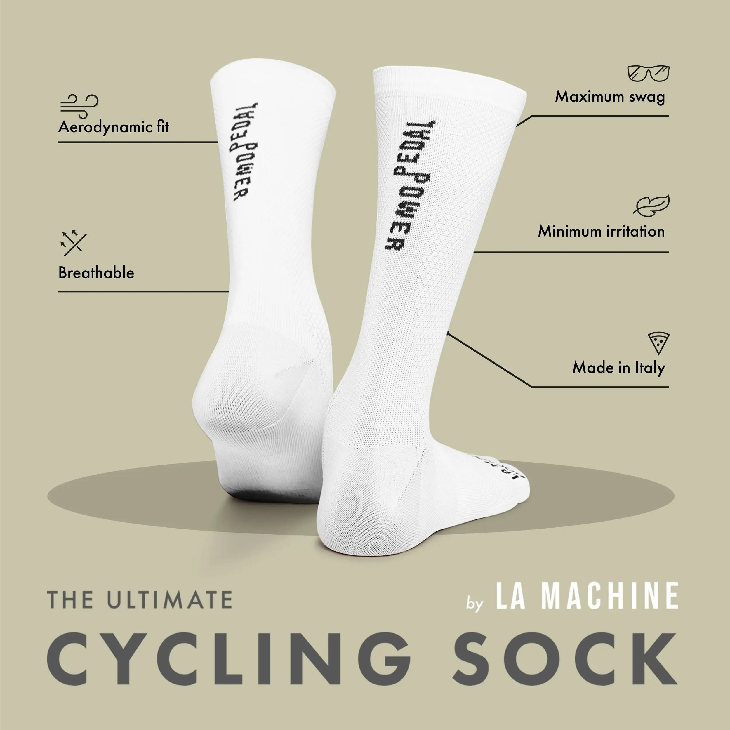 Perfect Blend of Style and Performance - Cycling Socks - La Machine Cycle Club