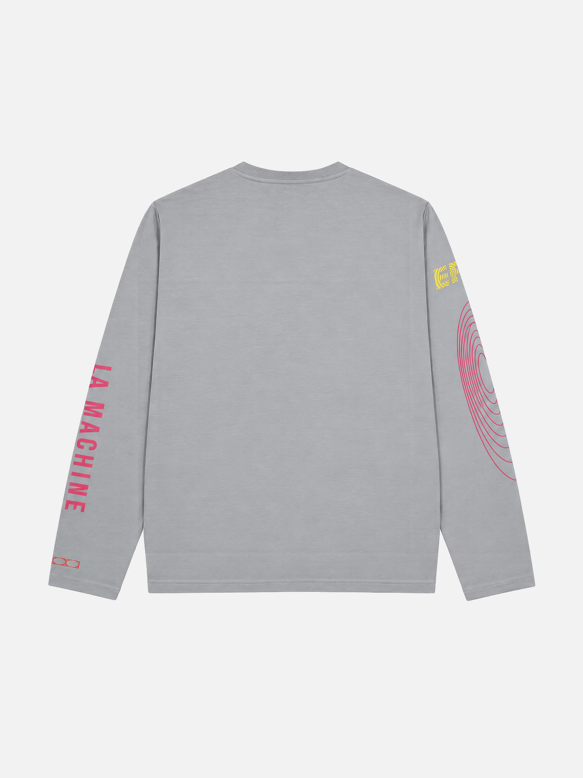 La Machine X EF Pro Cycling - Circle - Longsleeve - Dark Grey