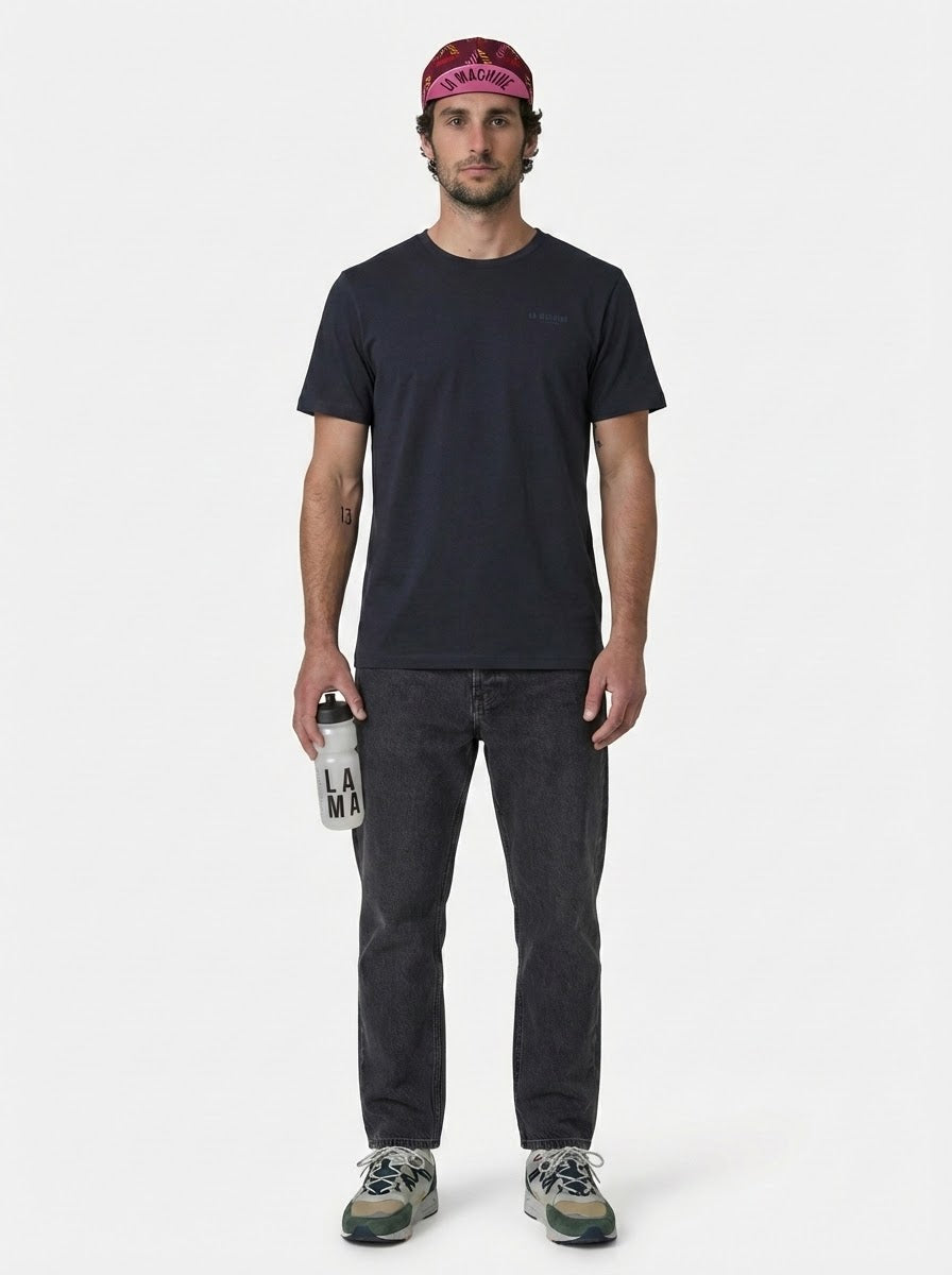 La Machine Club Line T-shirt - Dark Navy