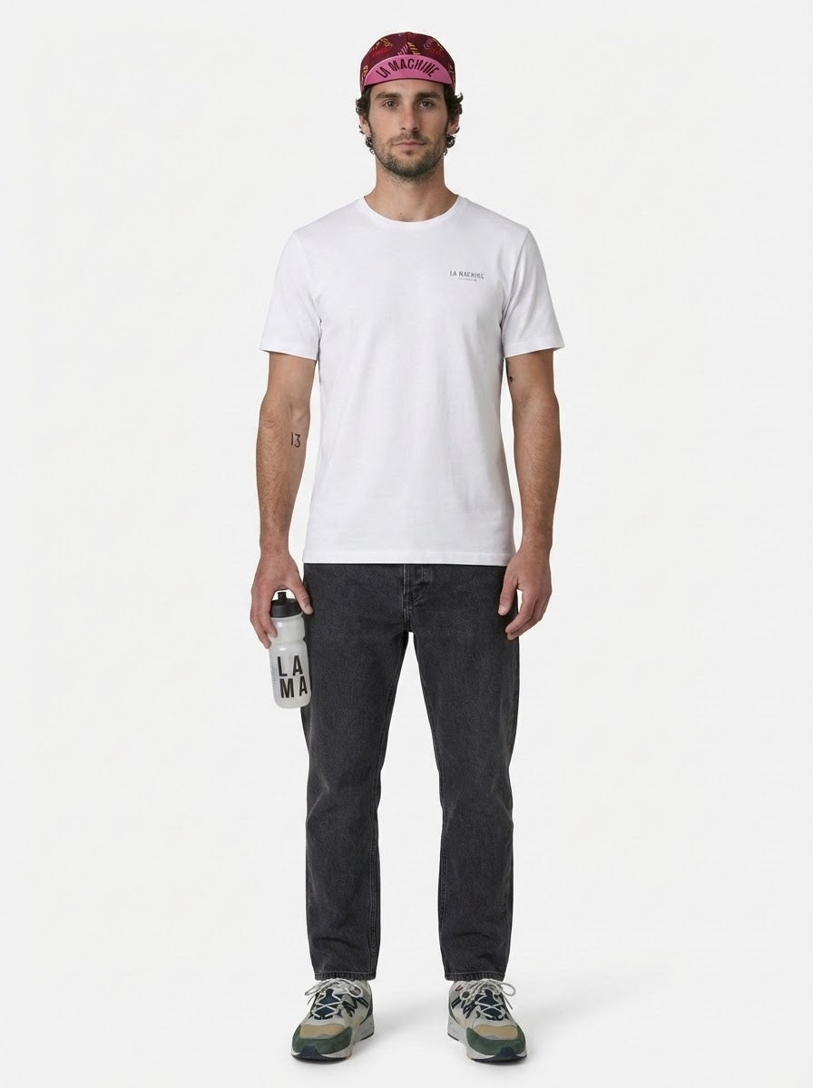 La Machine Club Line T-shirt - Bright White