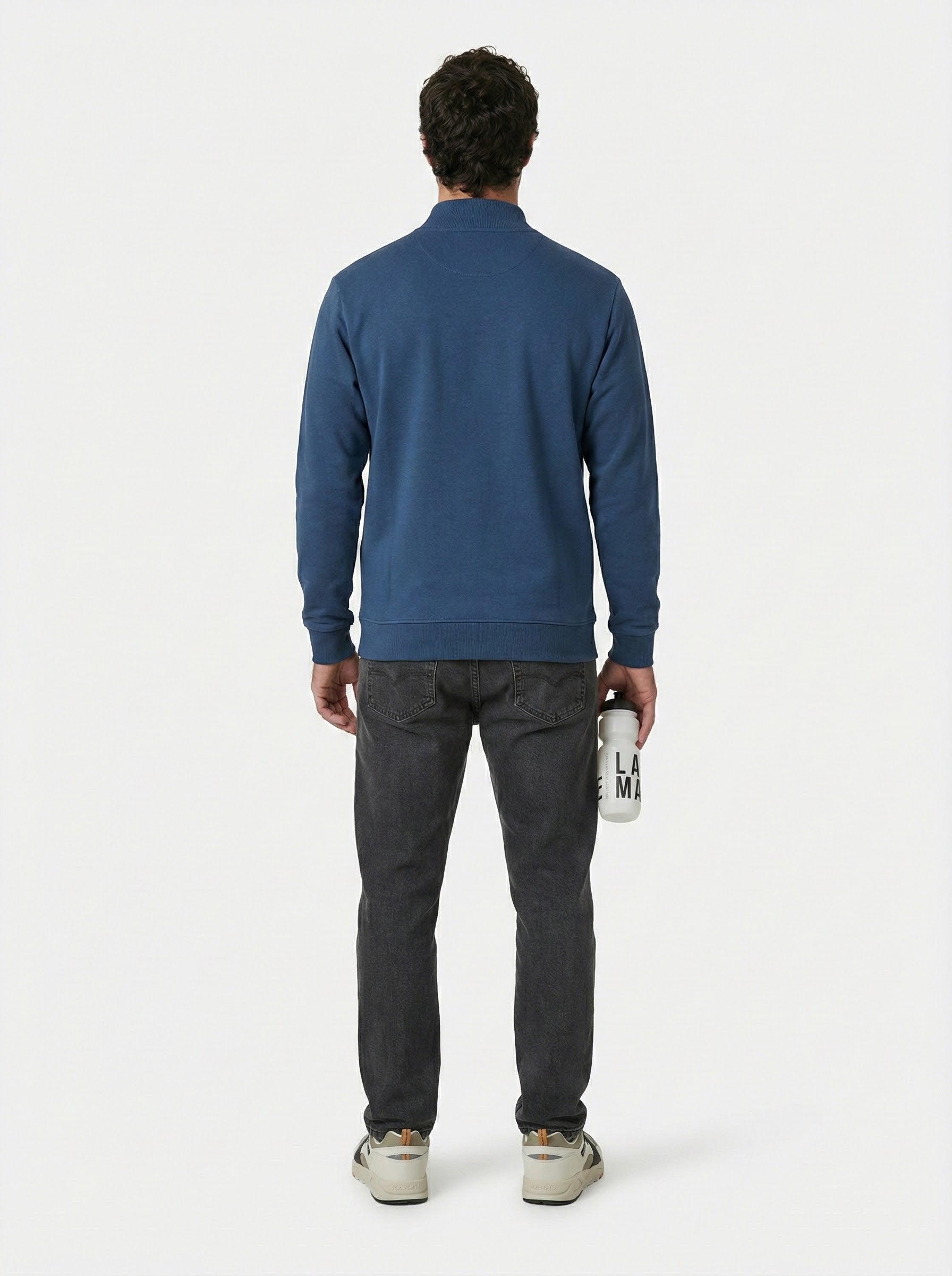 Vai Allez Vamos - Half Zipper - Sweatshirt - Sarragosa Sea