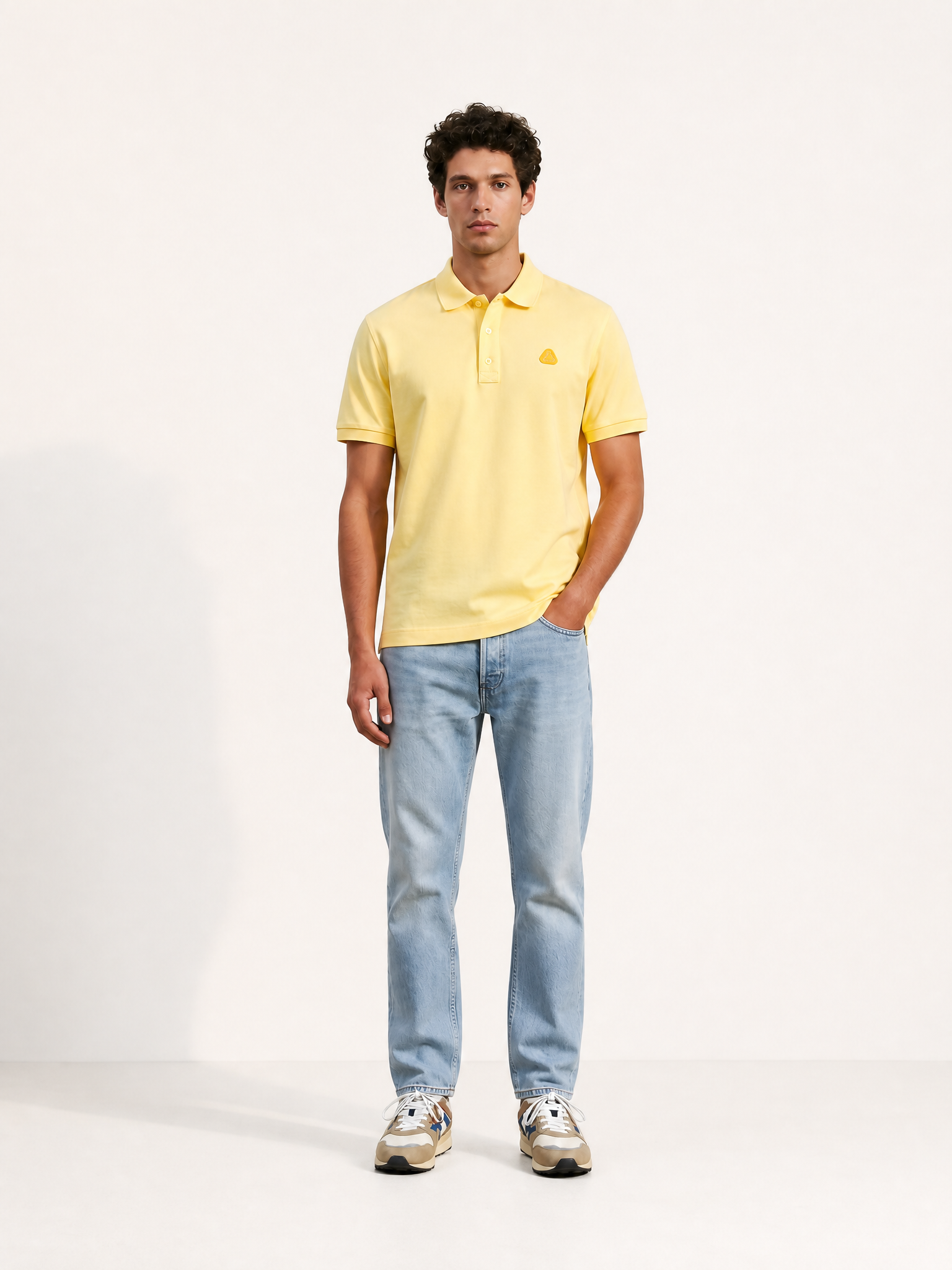 Allez - Tour de France - Polo Shirt - Light Yellow