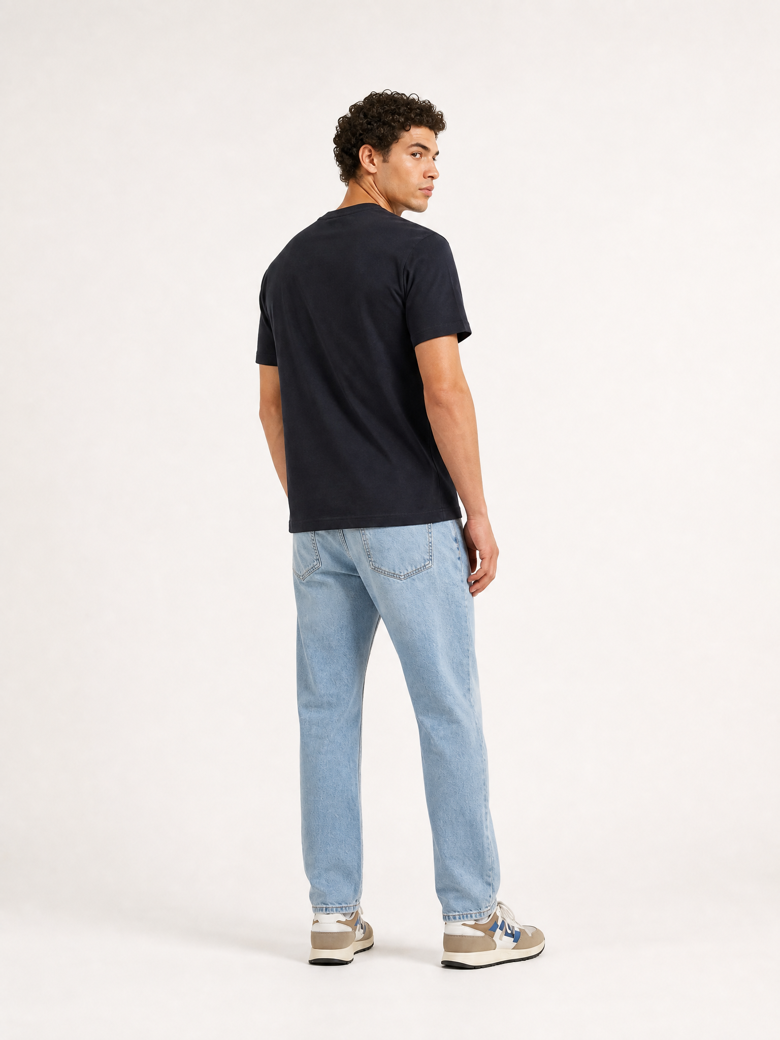 La Machine Club Line T-shirt - Dark Navy