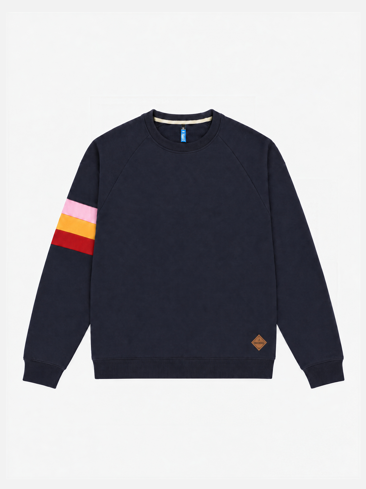 Front view of the Grand Tours sweatshirt by La Machine, laid flat.
