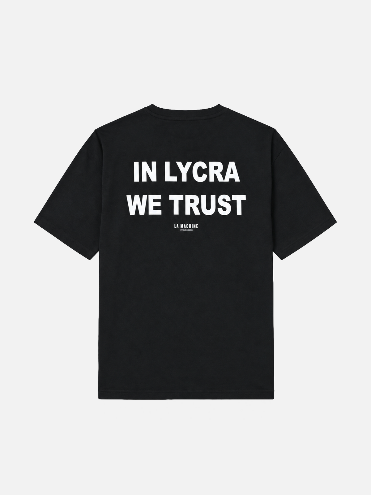 I Brake for Croissants - Loose Fit - T-shirt - Black