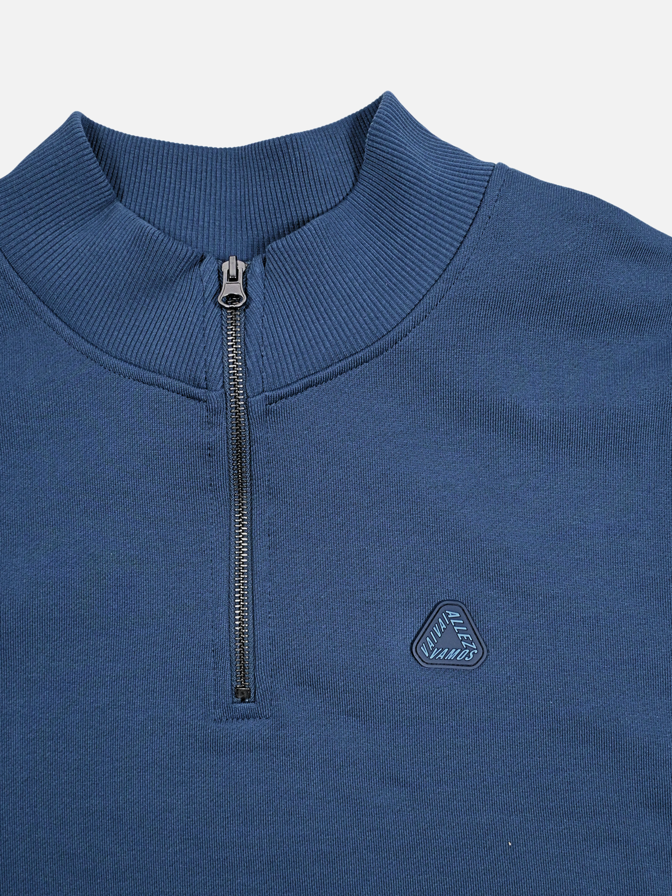 Vai Allez Vamos - Half Zipper - Sweatshirt - Sarragosa Sea