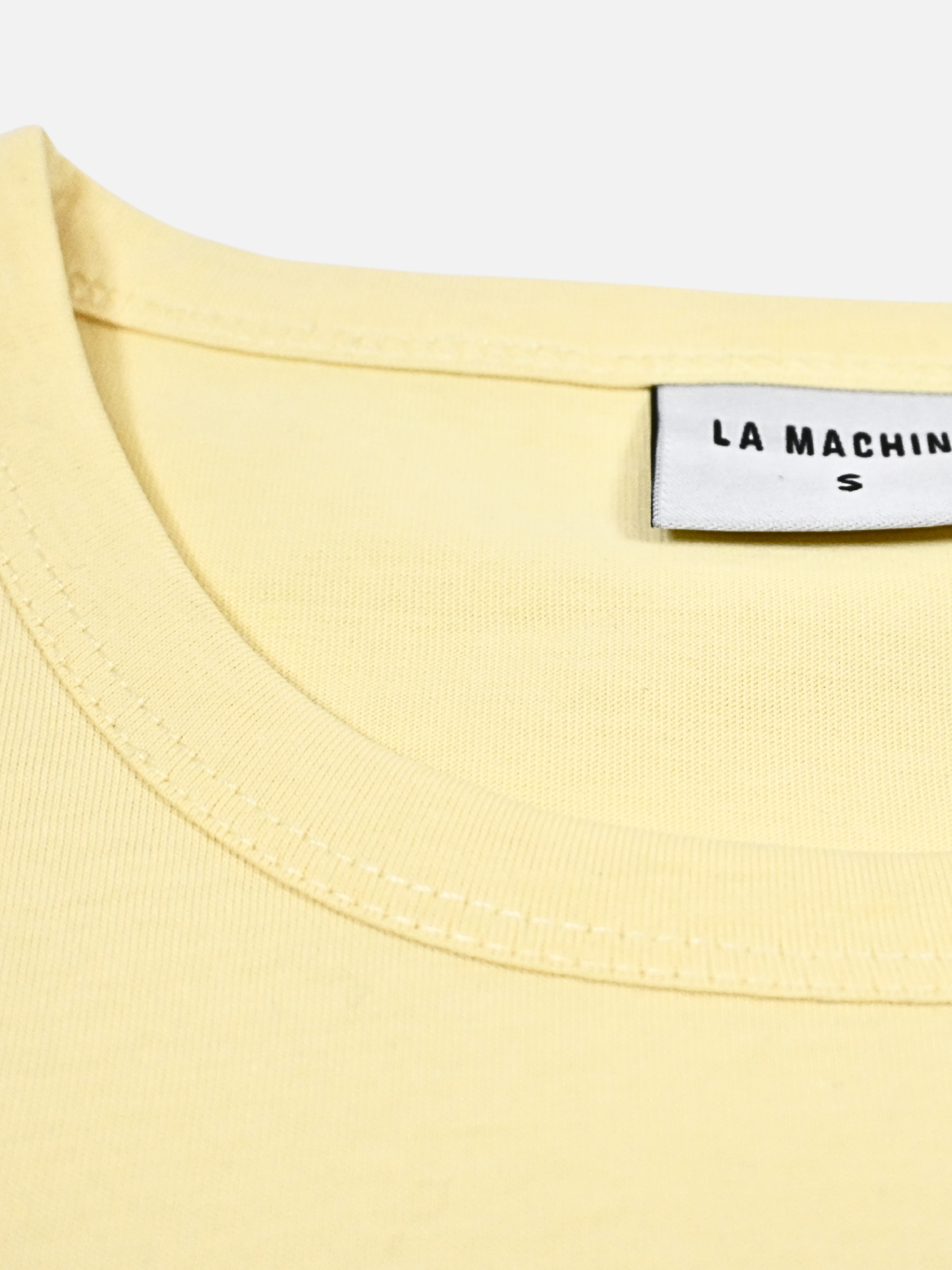 La Machine Club Line T-shirt - Jaune