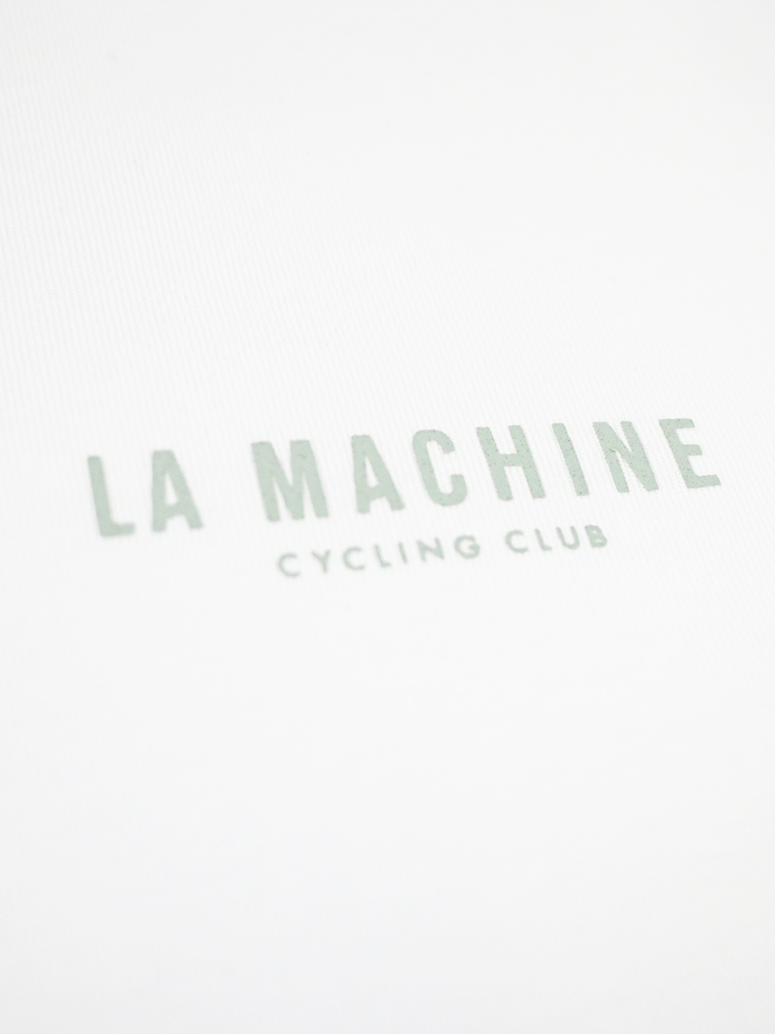 La Machine Club Line T-shirt - Bright White