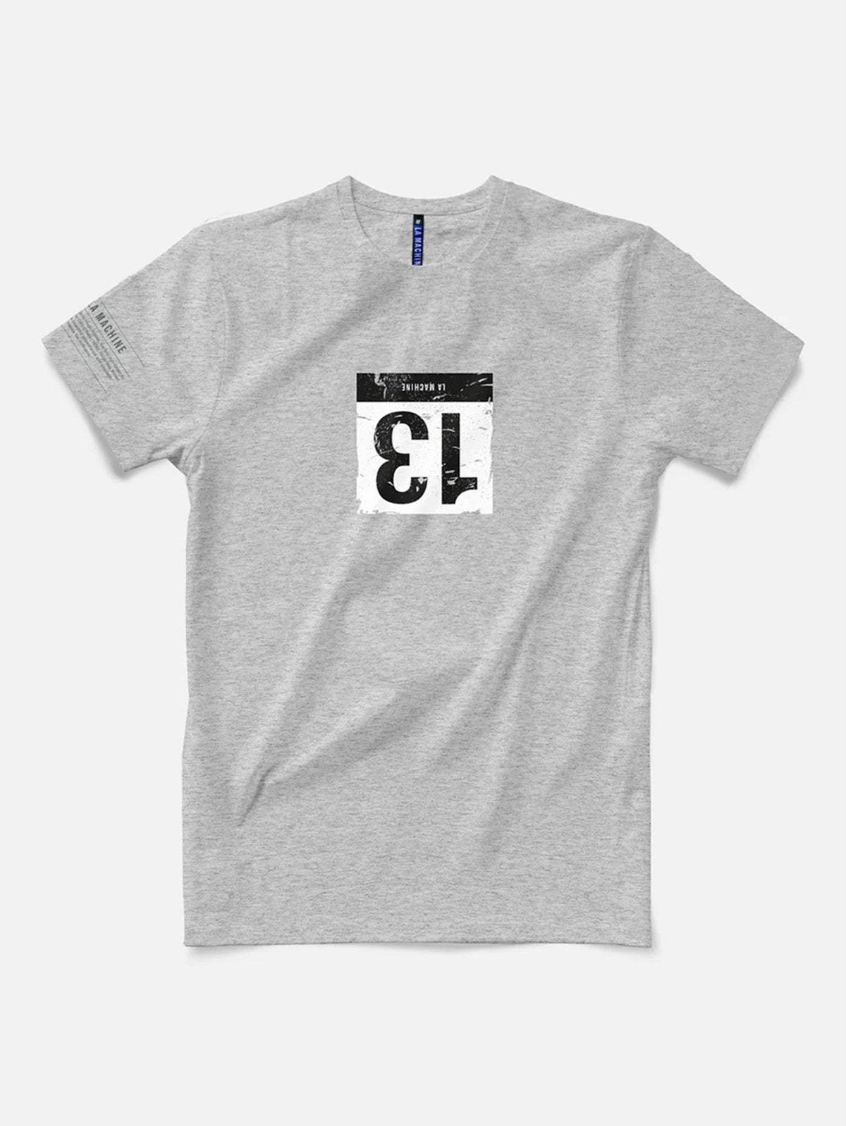 Bib Number 13 - T-shirt - Melange Grey - La Machine