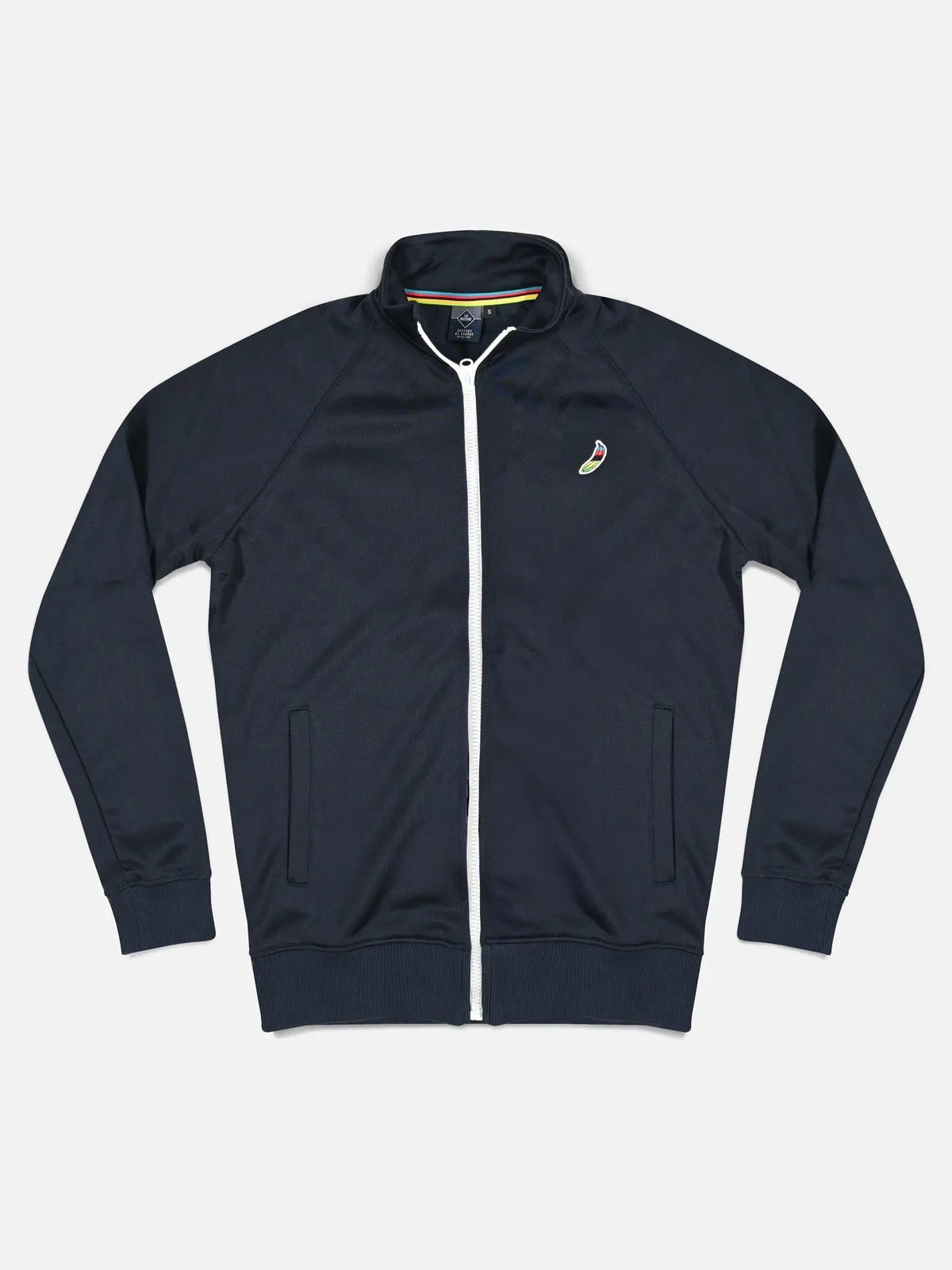 Food of Champions - Track Jacket - Dark Navy - La Machine Cycle Club