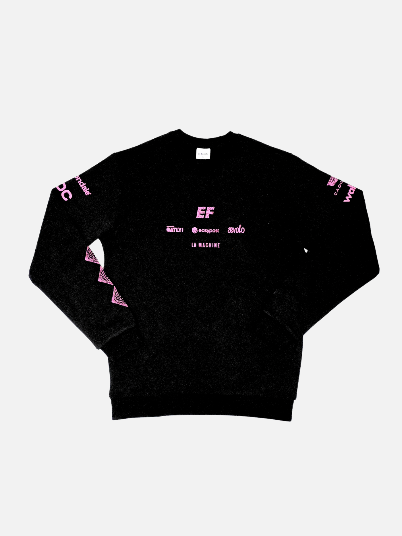 EF Pro Cycling - Team Sweater 2026 - Black - La Machine