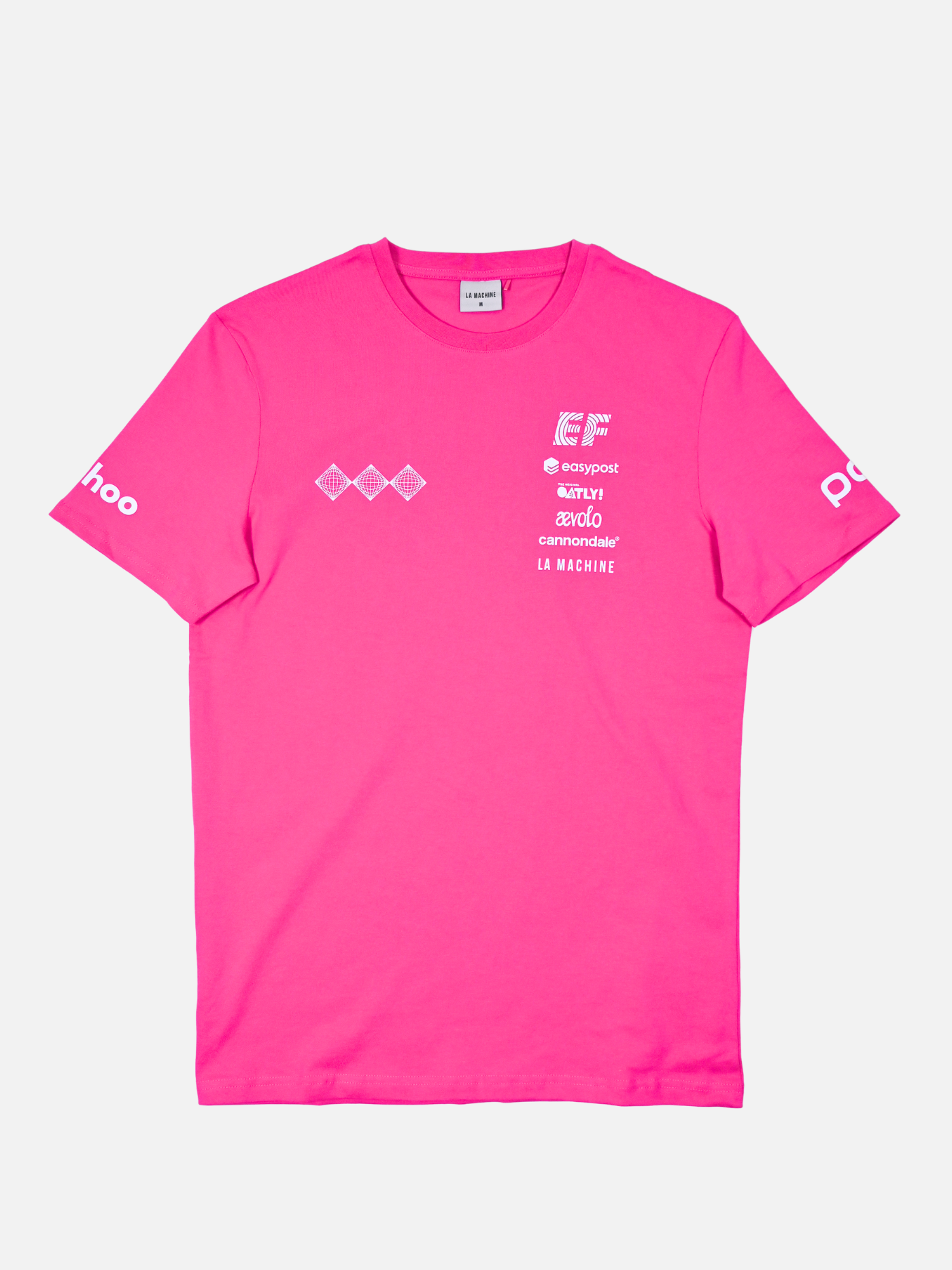 La Machine X EF Pro Cycling - Official Team T-shirt 2026 - Pink