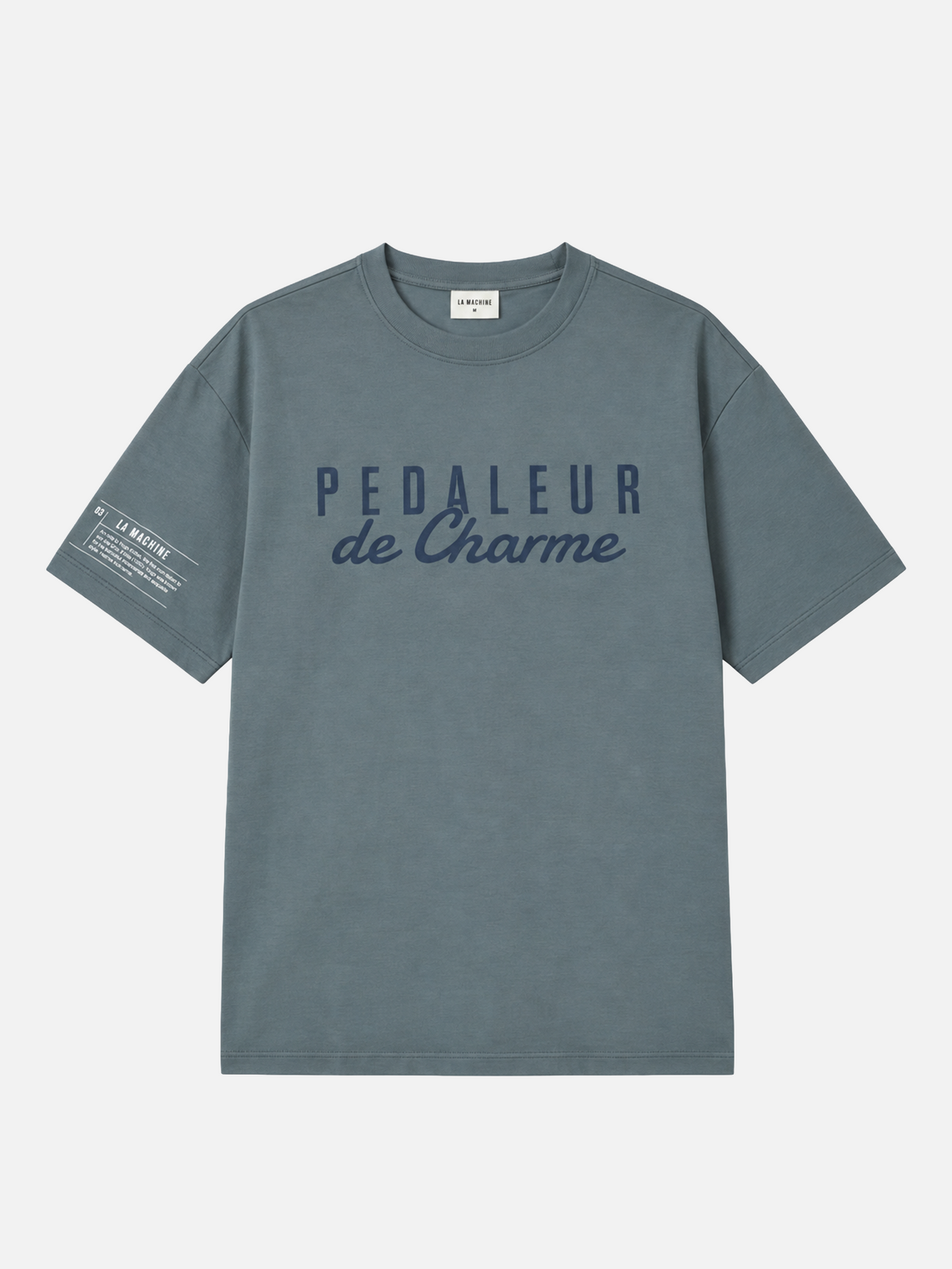 Pedaleur de Charme - T-shirt - Charcoal Teal