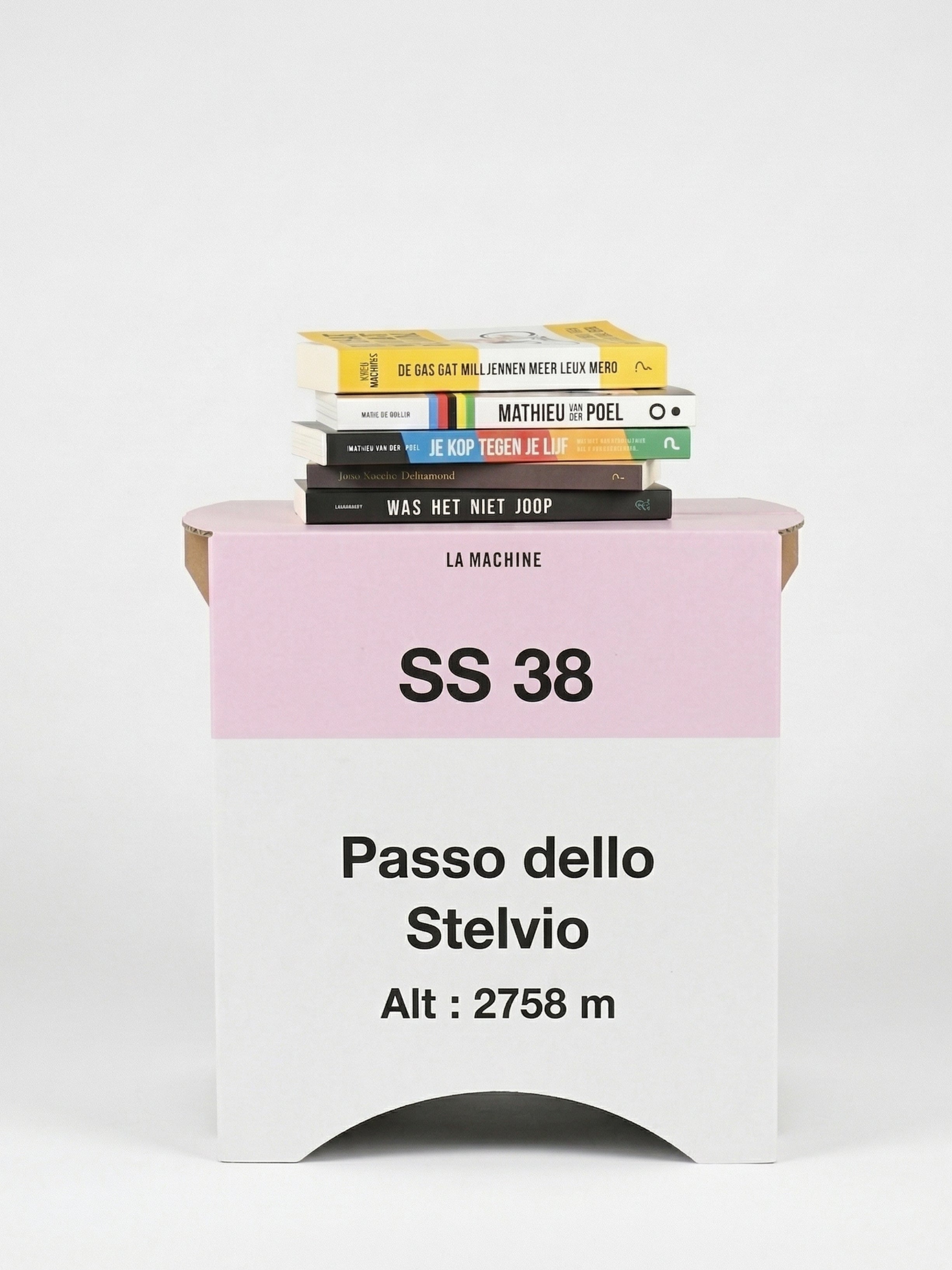 Passo dello Stelvio - 2-in-1 Stool & Sidetable