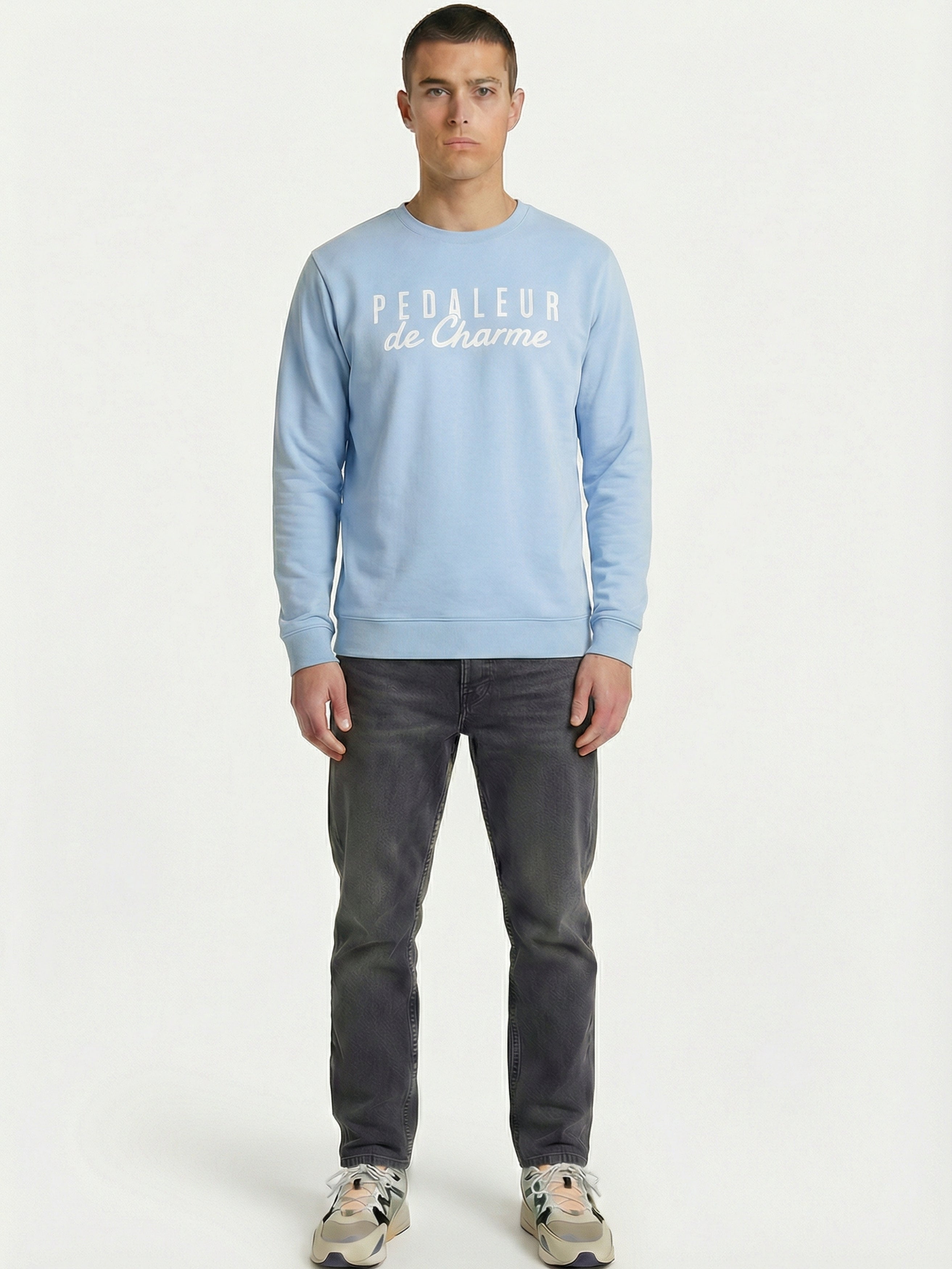 Pedaleur de Charme - Sweatshirt - Light Blue