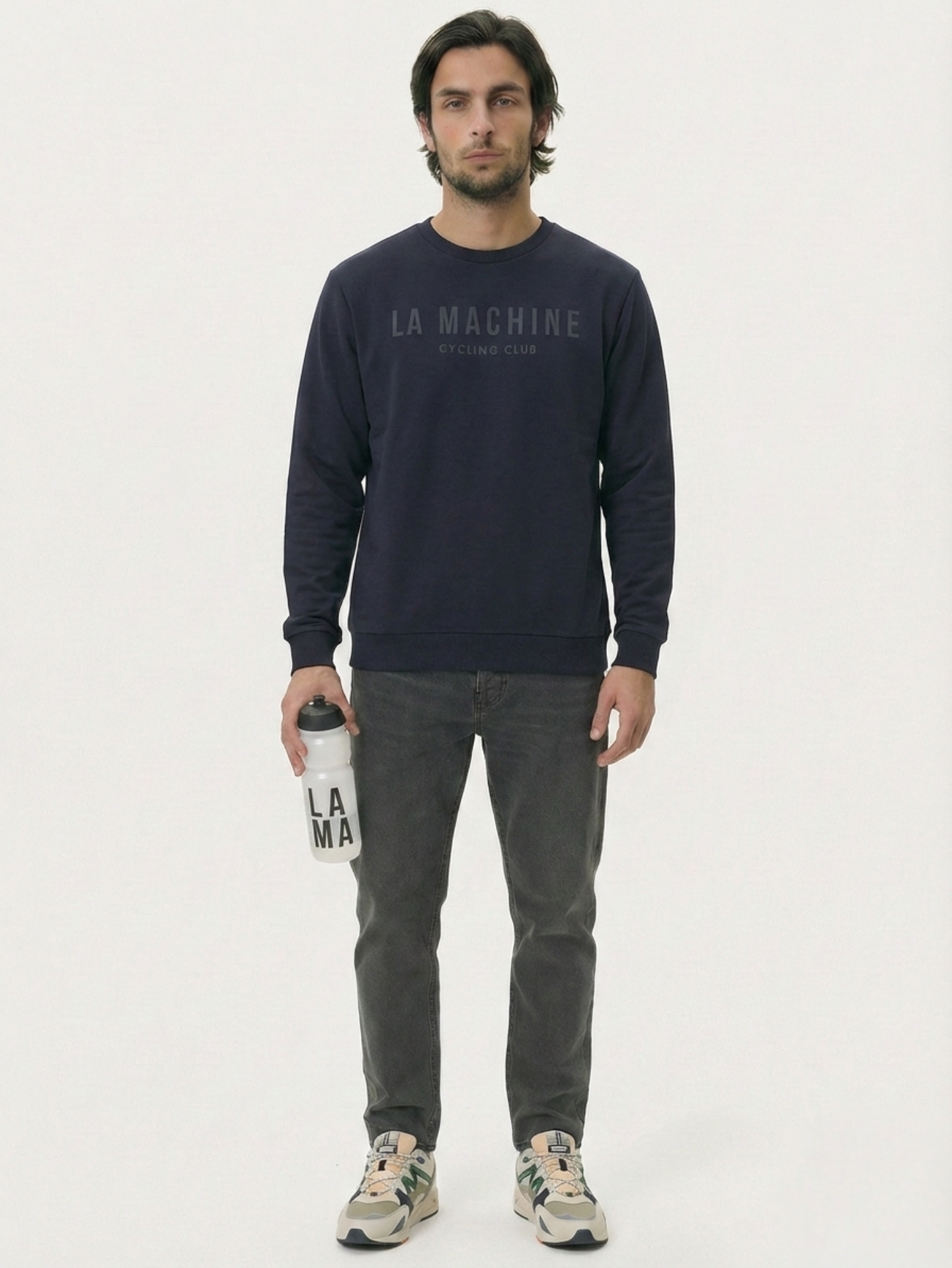La Machine Club Line - Sweatshirt - Navy