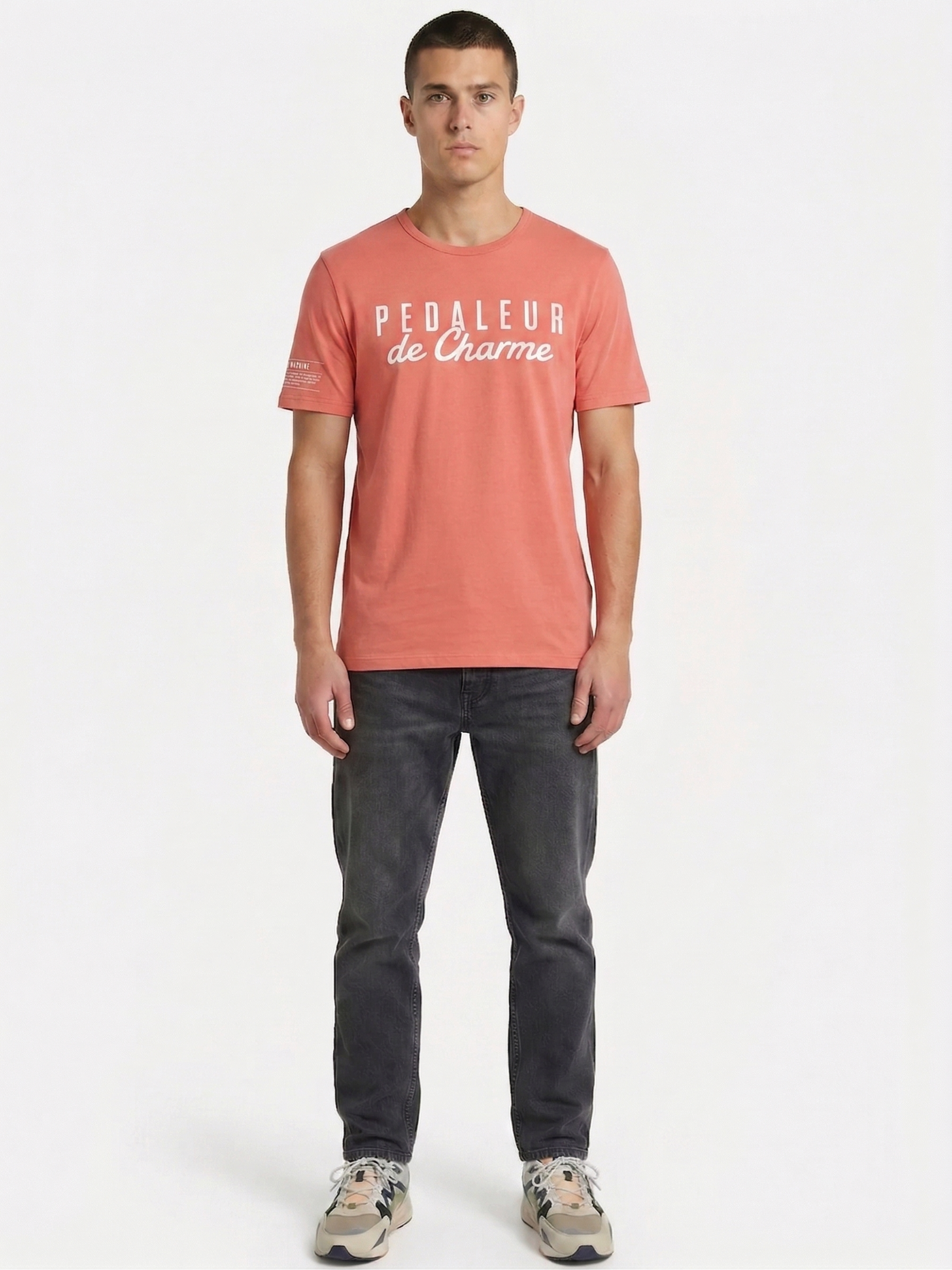 Pedaleur de Charme - T-shirt - Coral