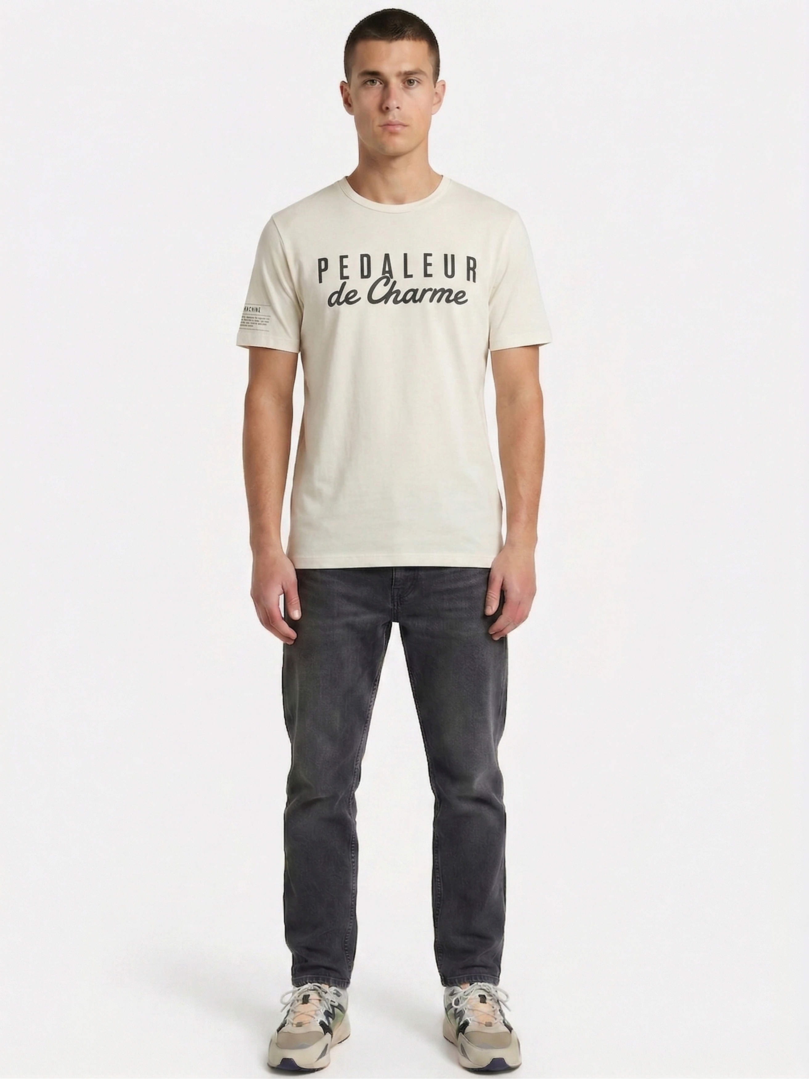 Pedaleur de Charme - T-shirt - Off White