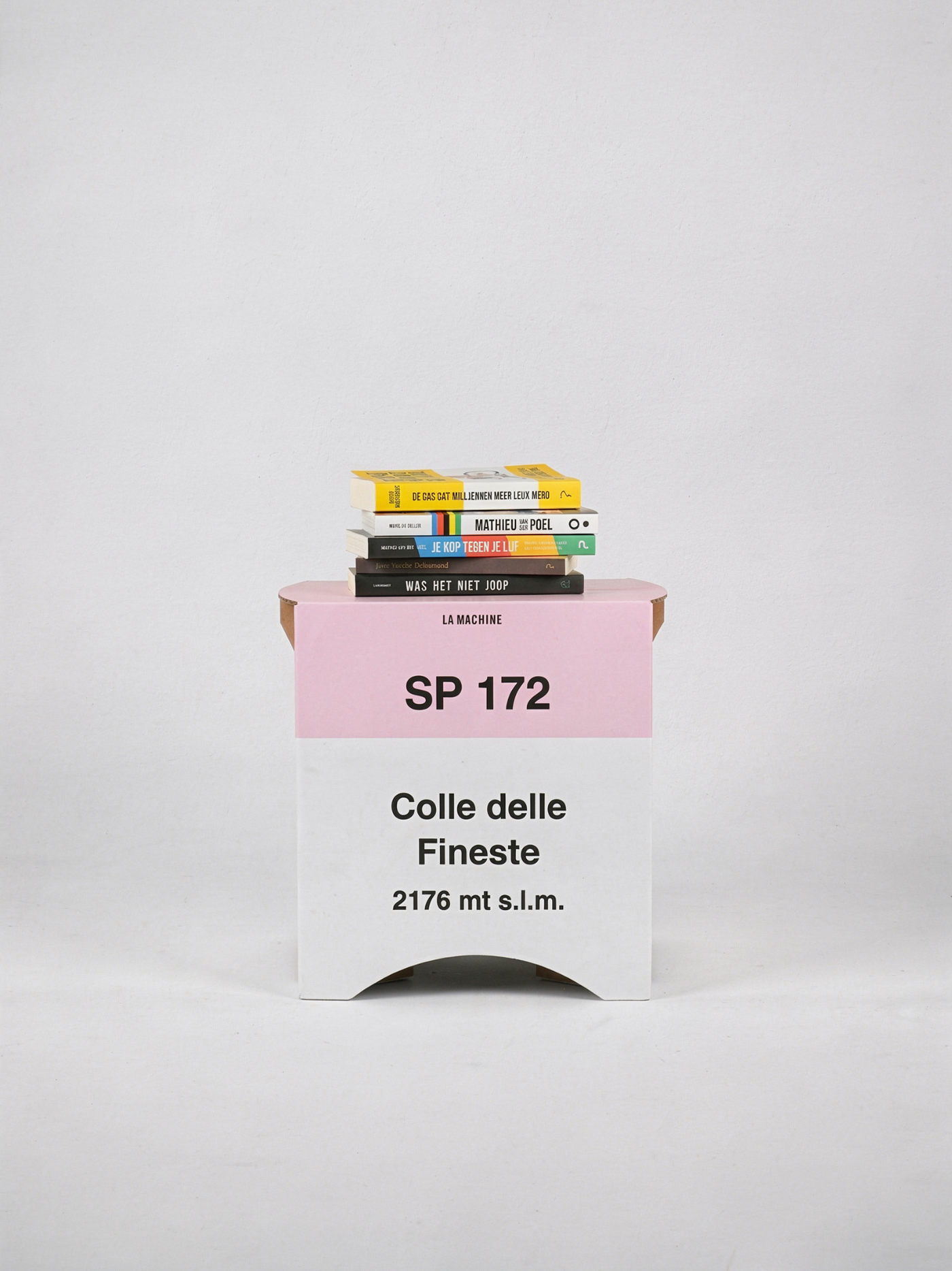 Colle delle Finestre - 2-in-1 Stool & Sidetable (Misprint Edition)