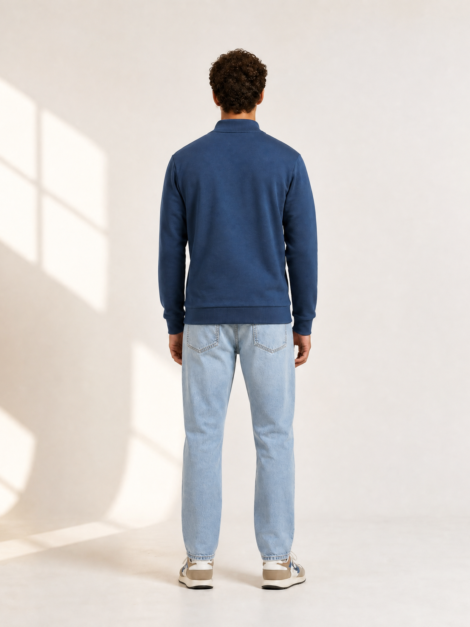 Vai Allez Vamos - Half Zipper - Sweatshirt - Sarragosa Sea
