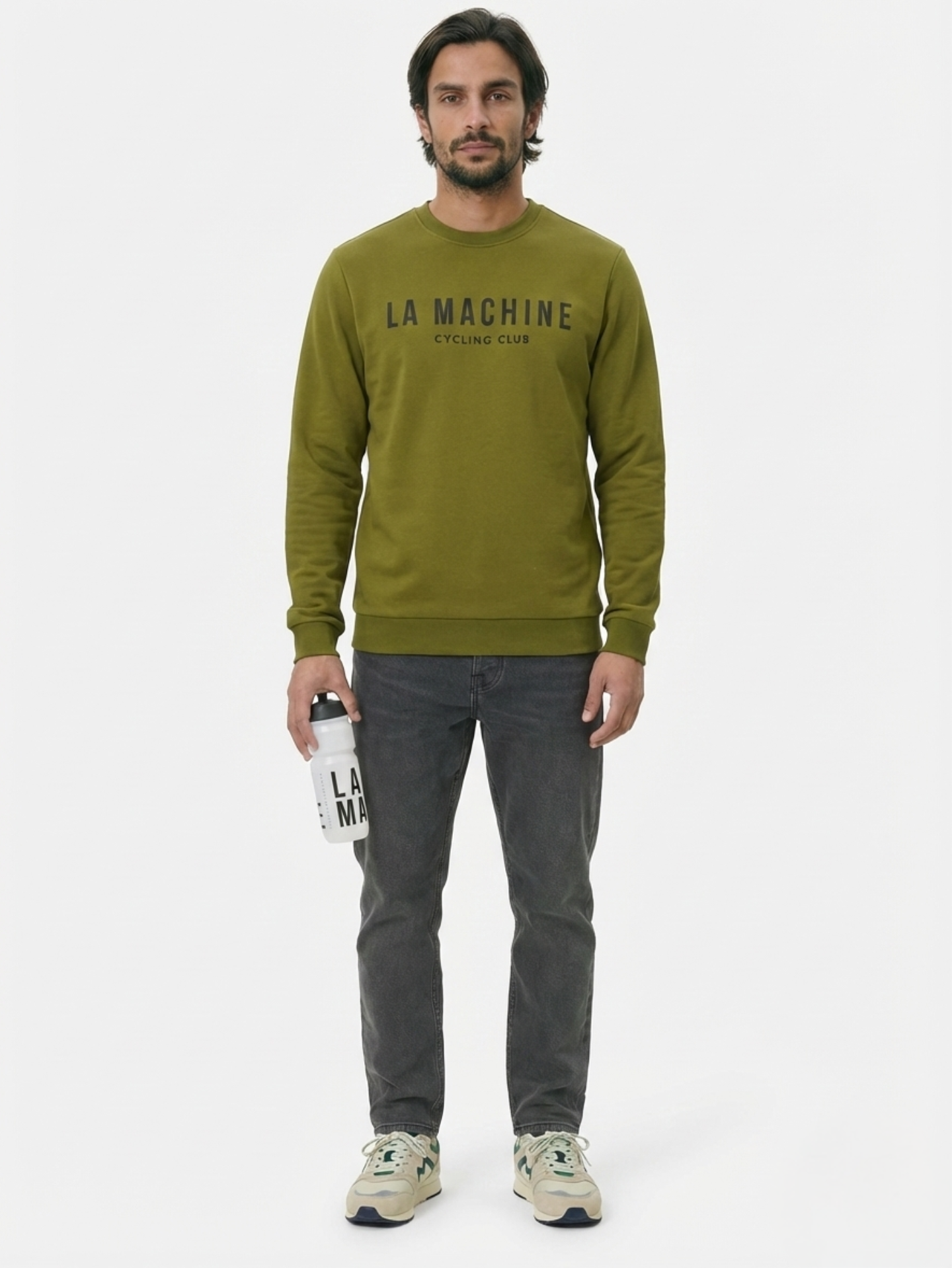 La Machine Club Line - Sweatshirt - Olive