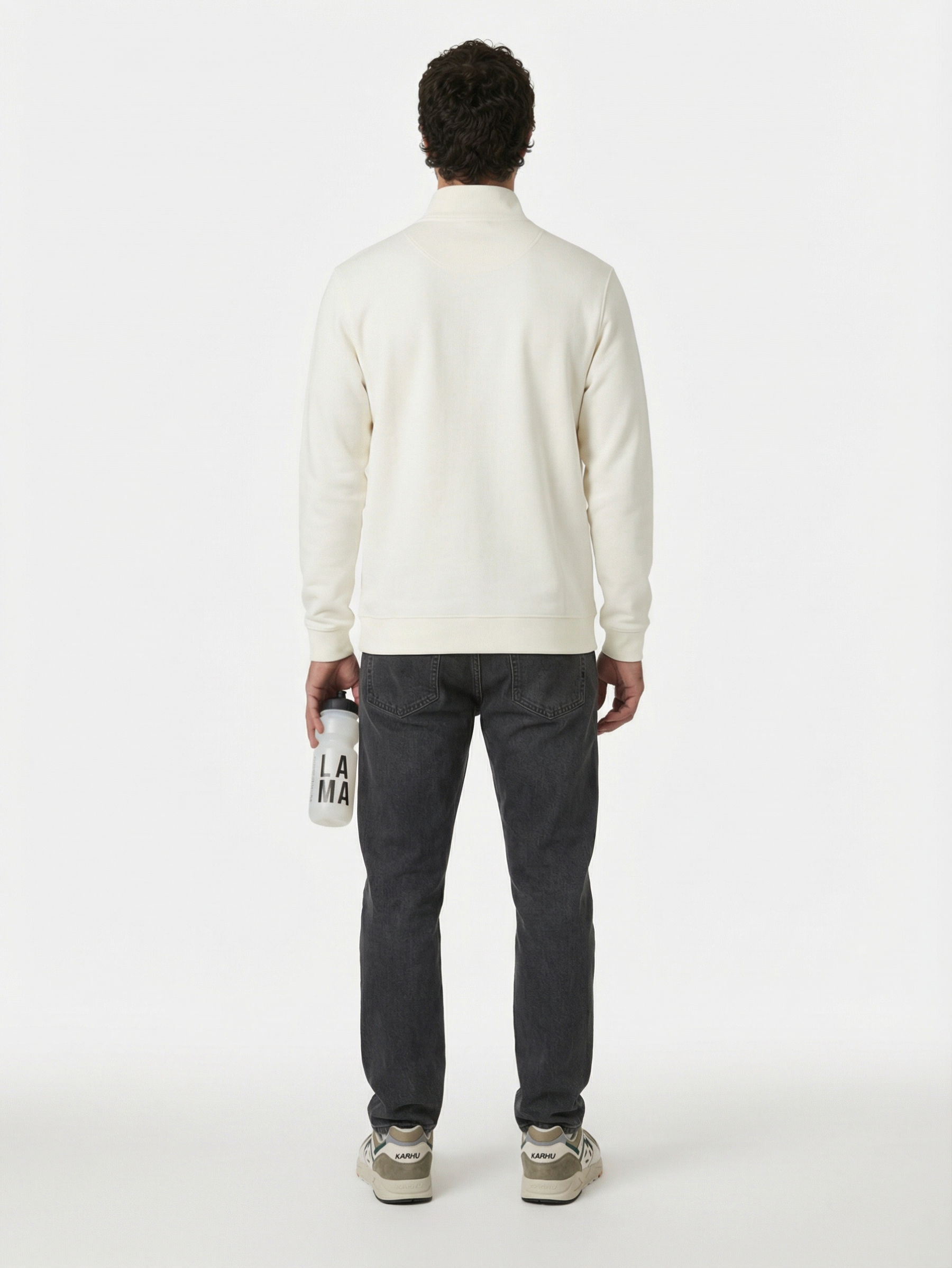 Vai Allez Vamos - Half Zipper - Sweatshirt - Étoile blanche