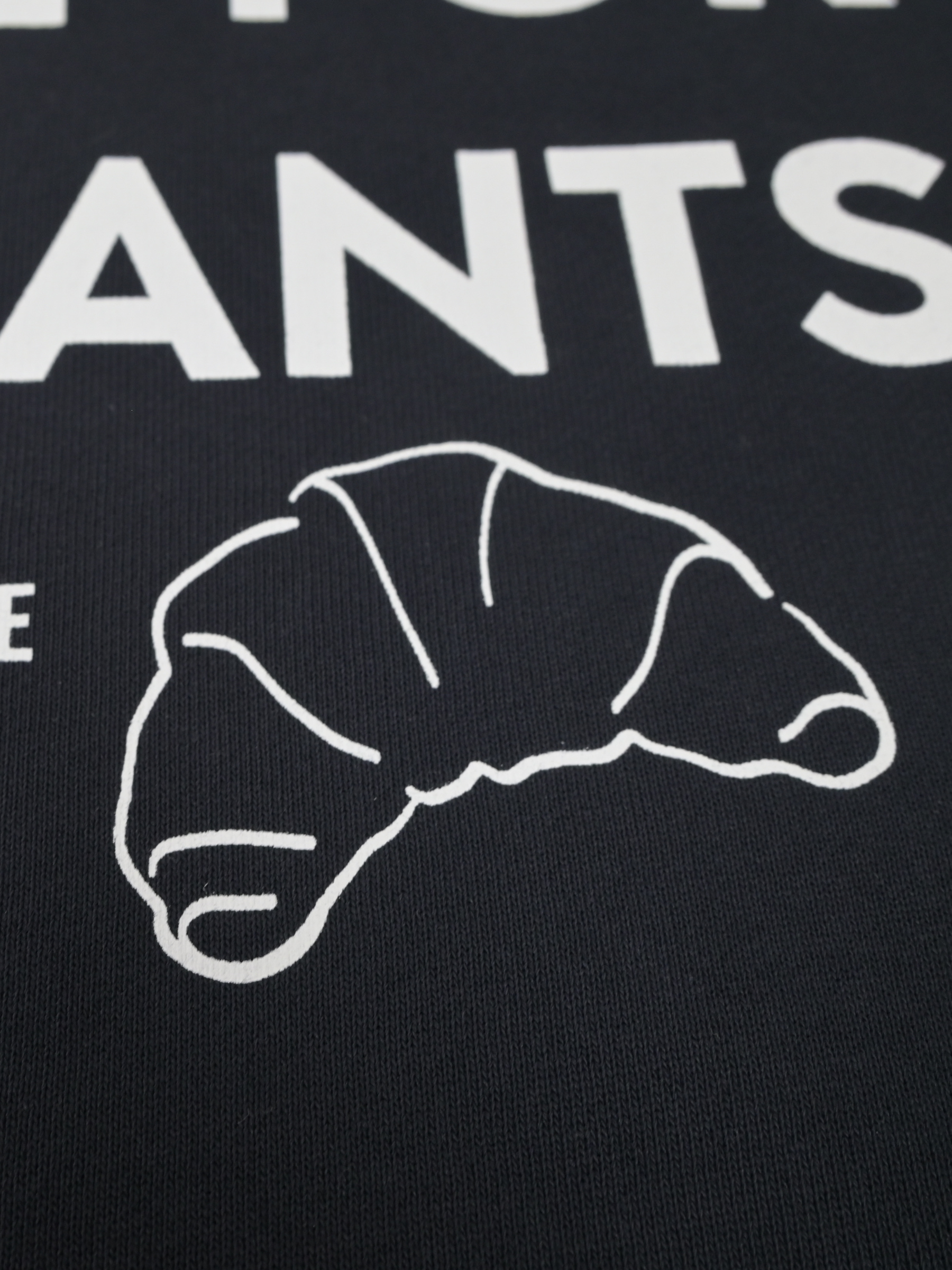 I brake for croissant - Sweatshirt - Dark Navy Blue