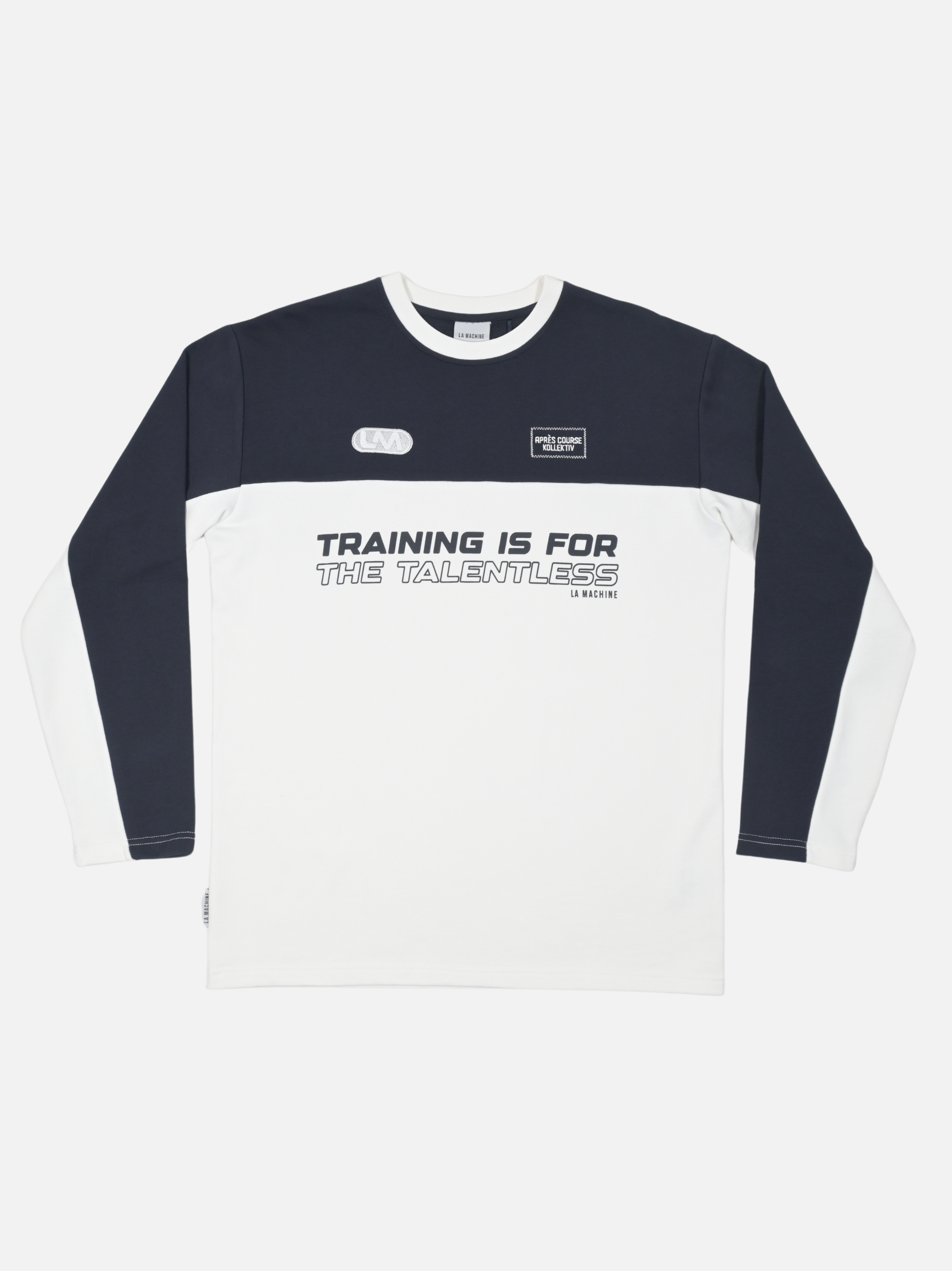 Talentless - Sweatshirt - Dunkelblau / Cremeweiss
