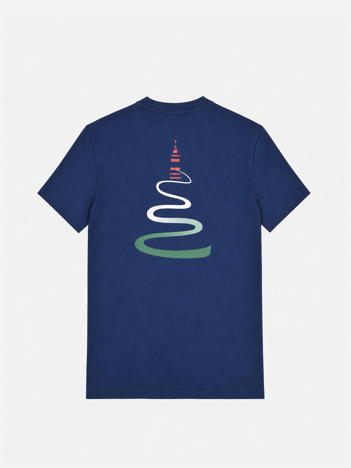 Back view of the Ventoux tee.