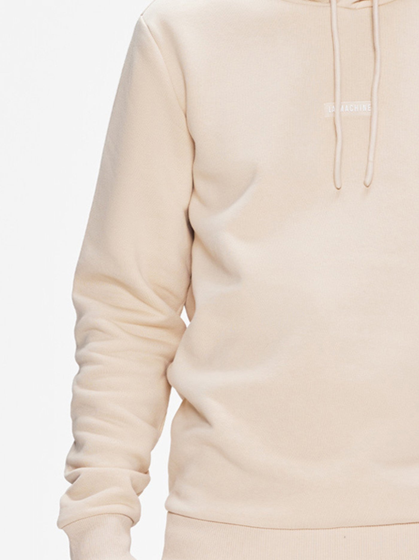 The Beyond the bike - Hoodie - Gravel Grey by La Machine Cycle Club, alternate product view.