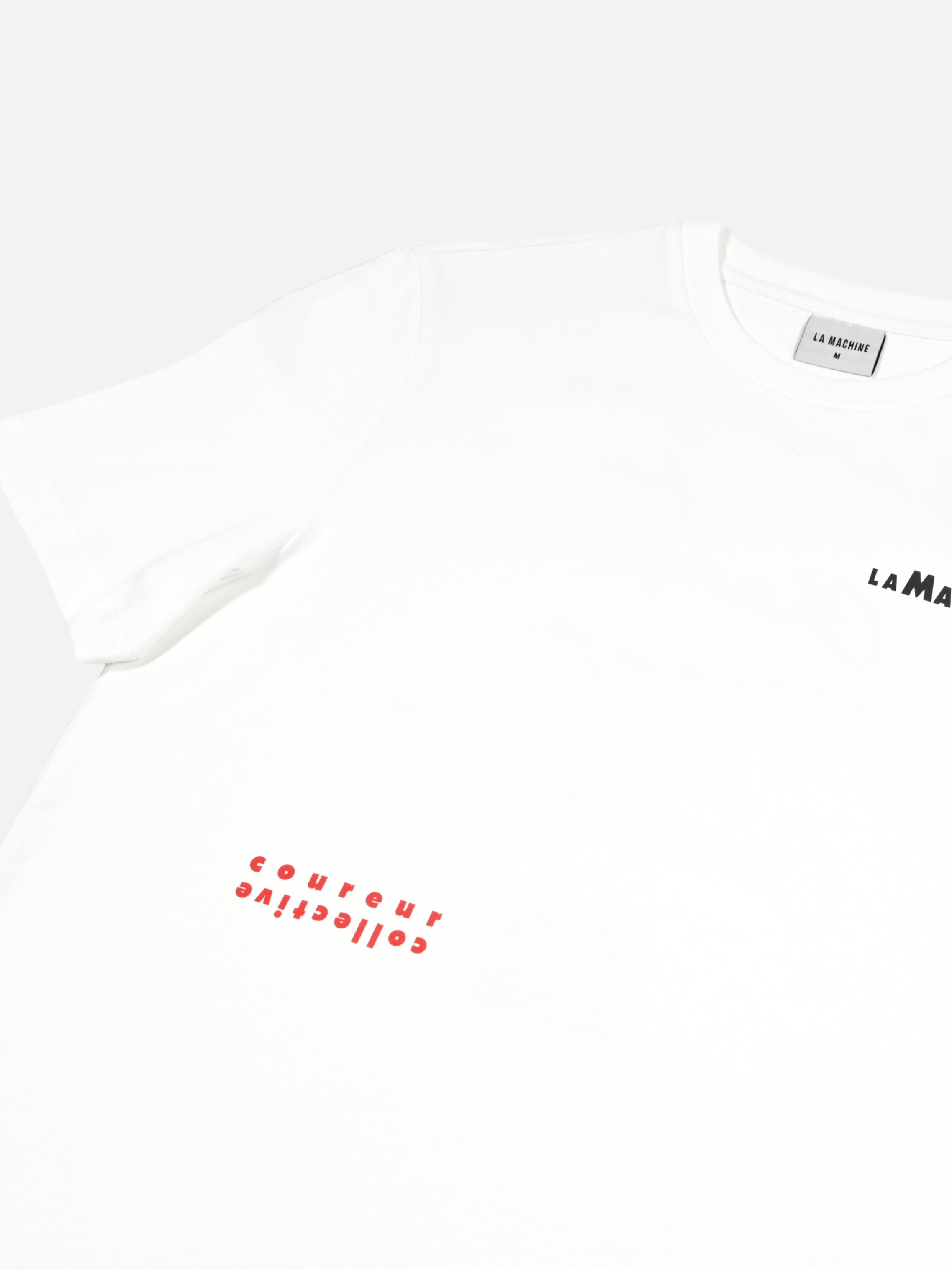 The Crémant for Coureurs - T-shirt by La Machine Cycle Club, alternate product view.