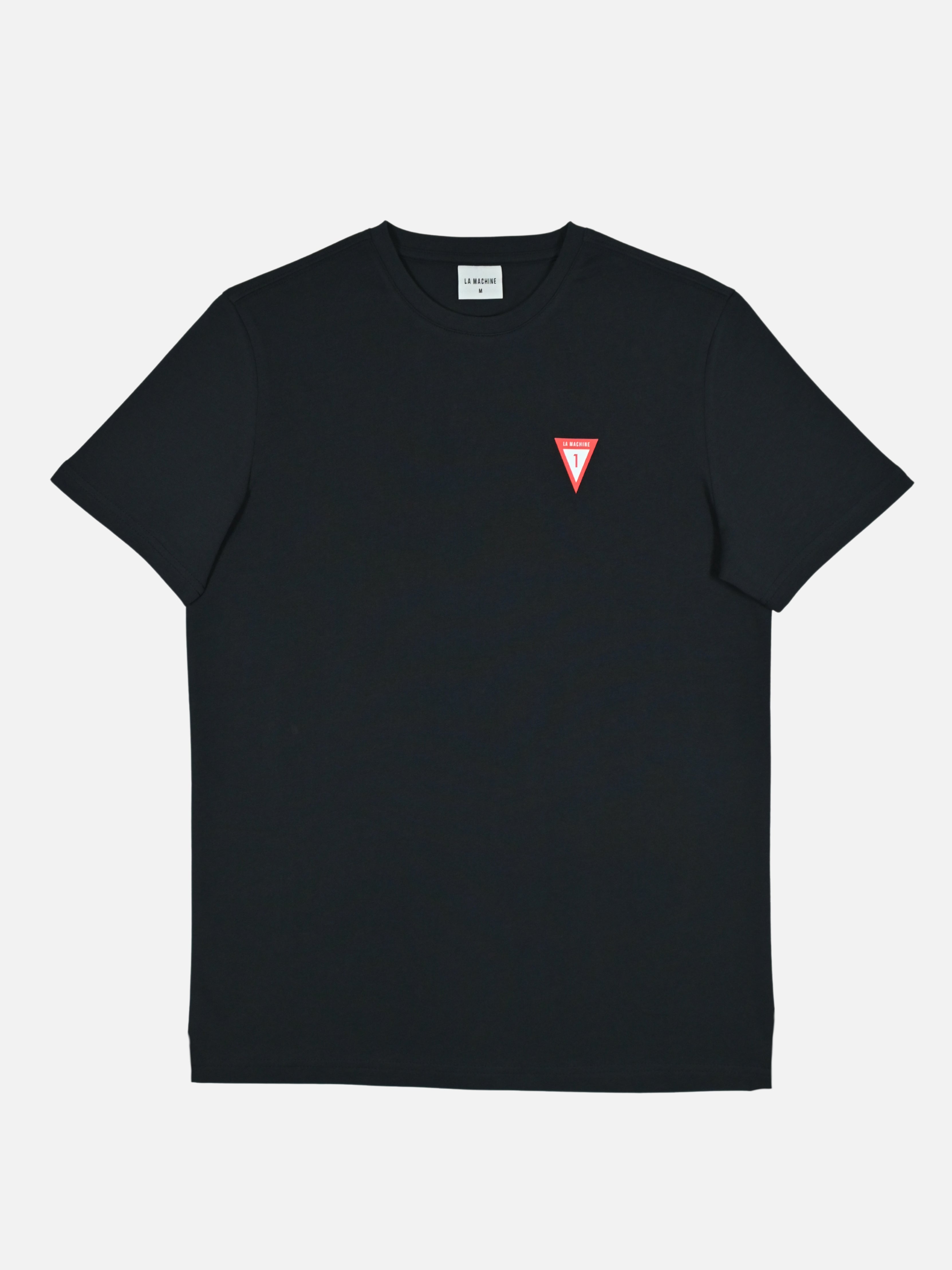 Additional view of the In Lycra We Trust - T-shirt - Dark Navy Blue by La Machine Cycle Club.