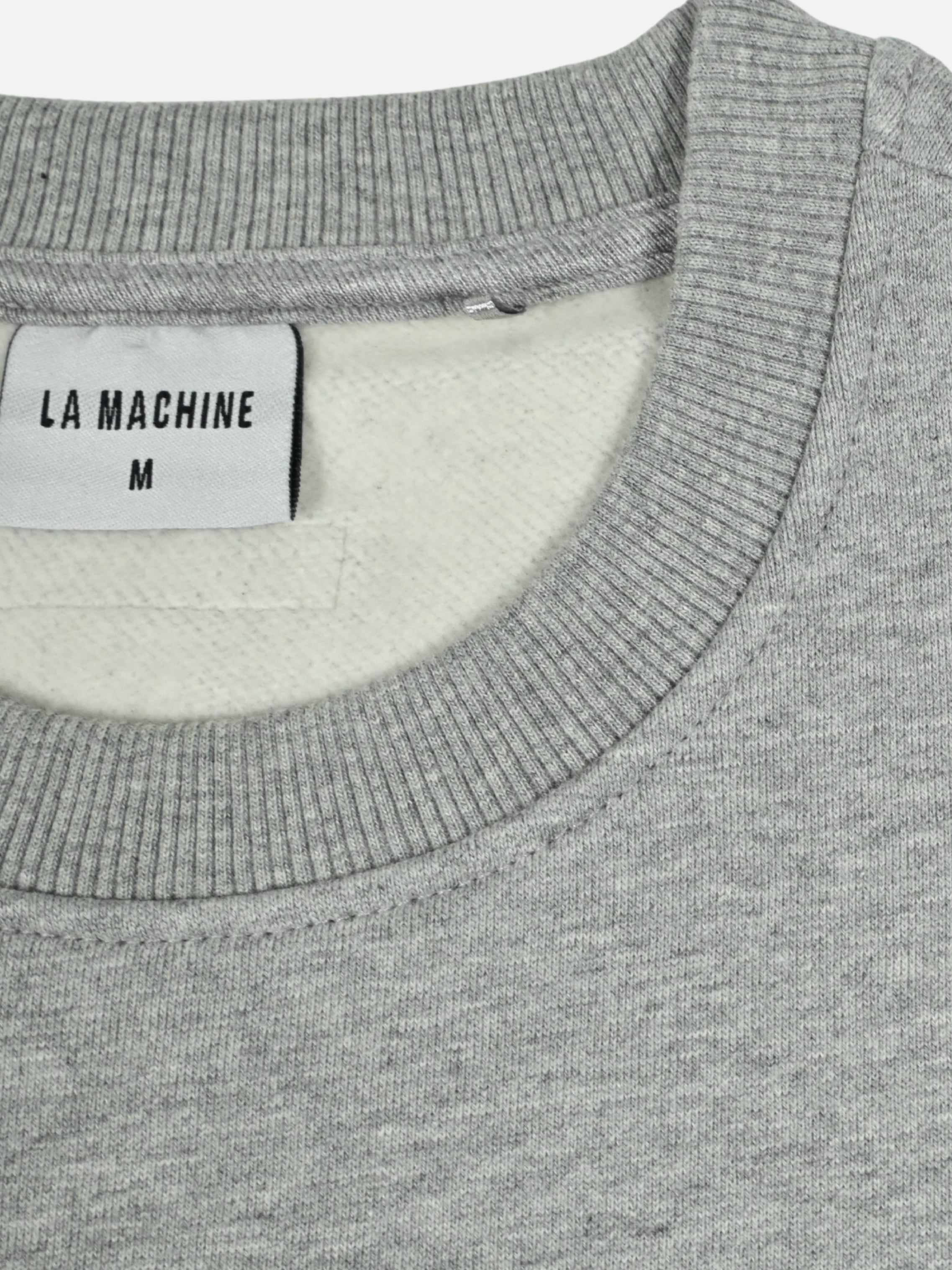 The La Machine Club Line - Sweatshirt - Grey Melange by La Machine Cycle Club, alternate product view.