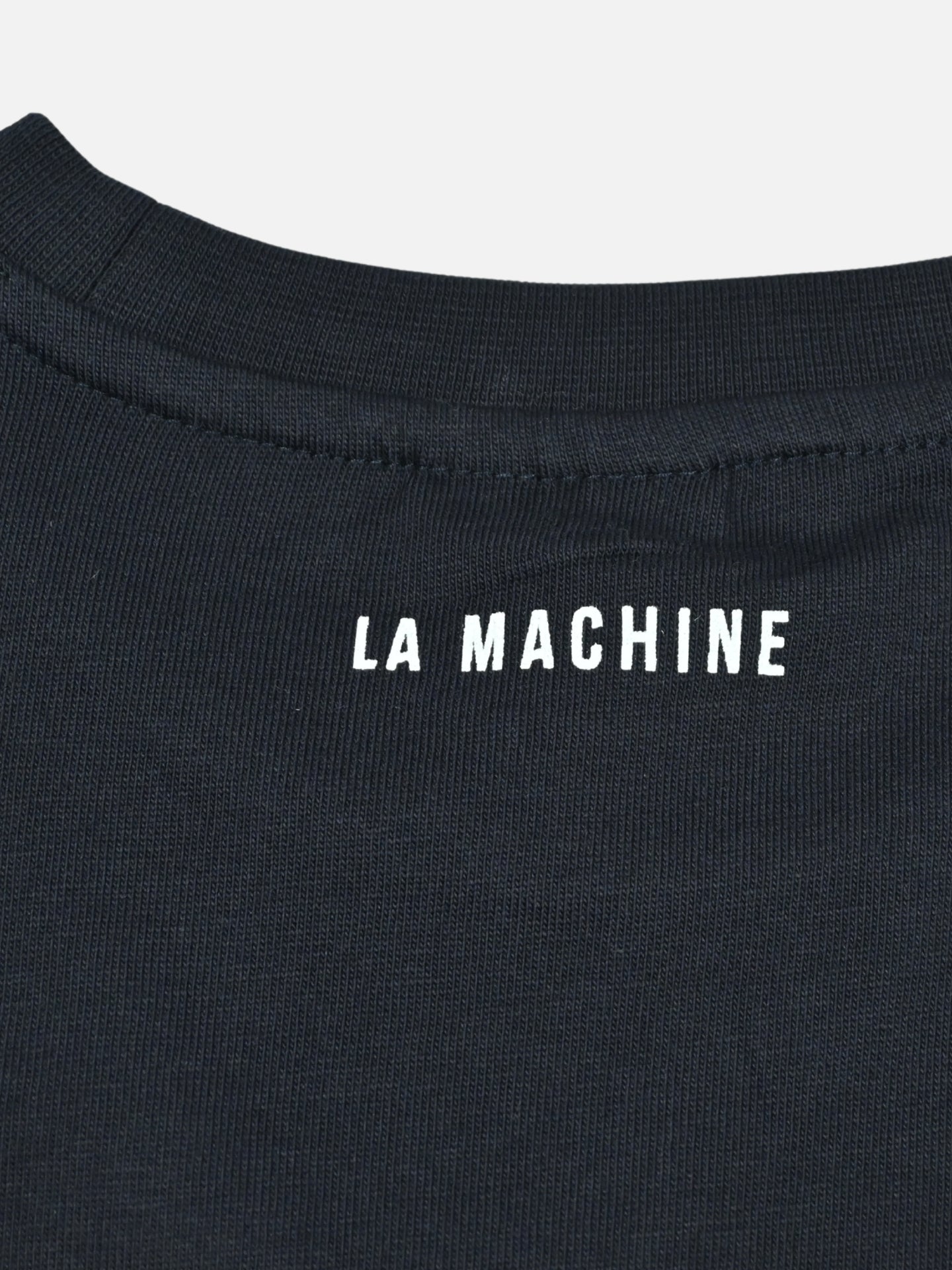 The Petit - Pedaleur de Charme - T-shirt by La Machine Cycle Club, alternate product view.