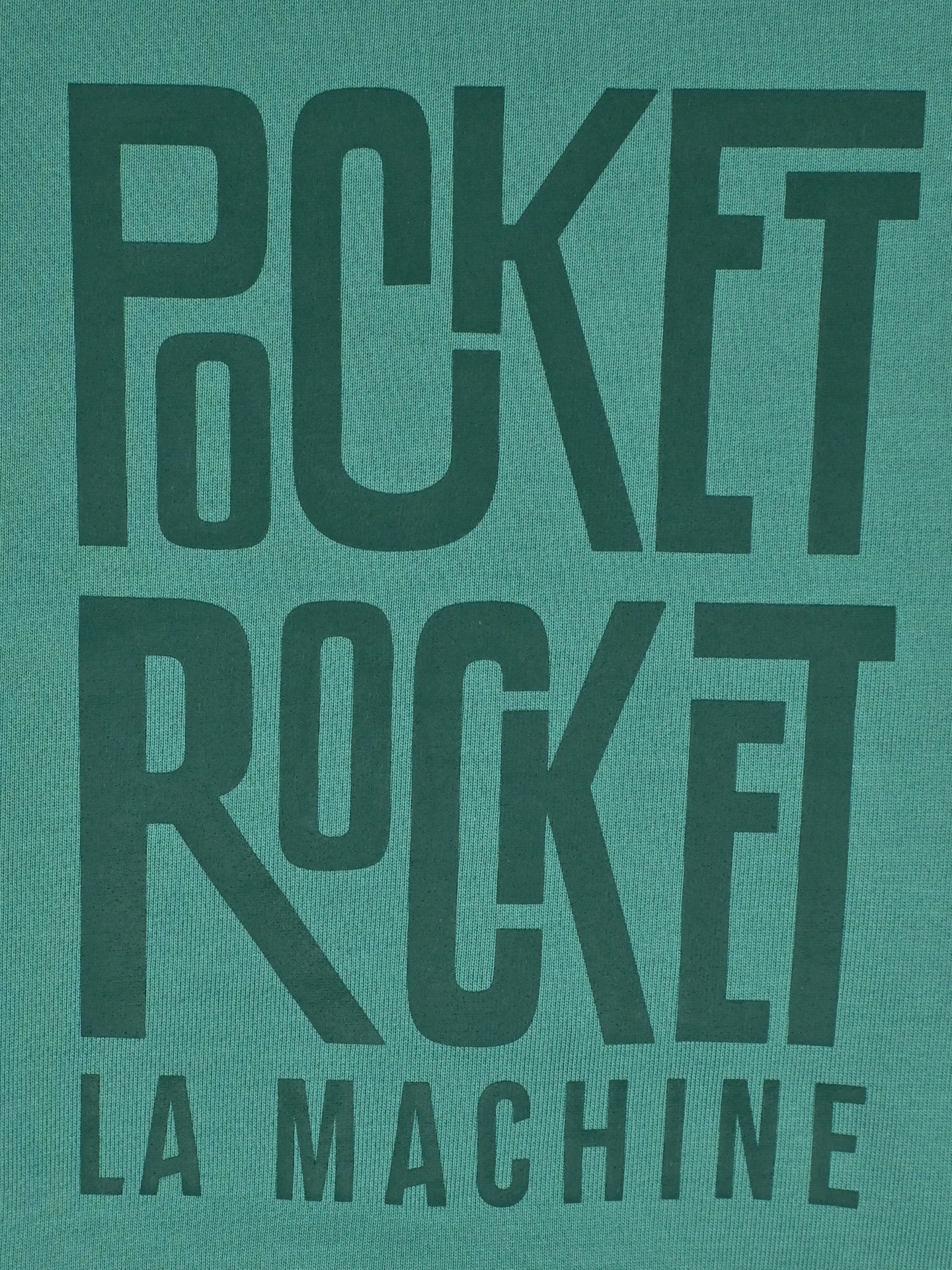 Detail view of the Petit - Pocket Rocket - Sweatshirt by La Machine Cycle Club.