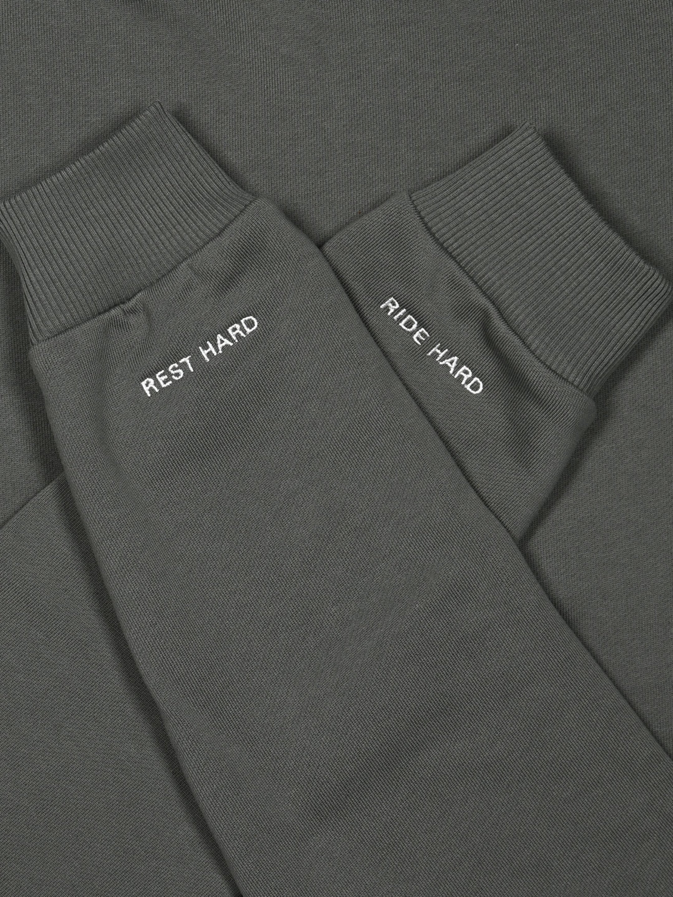 Additional view of the Ride Hard Rest Hard - Sweatshirt by La Machine Cycle Club.