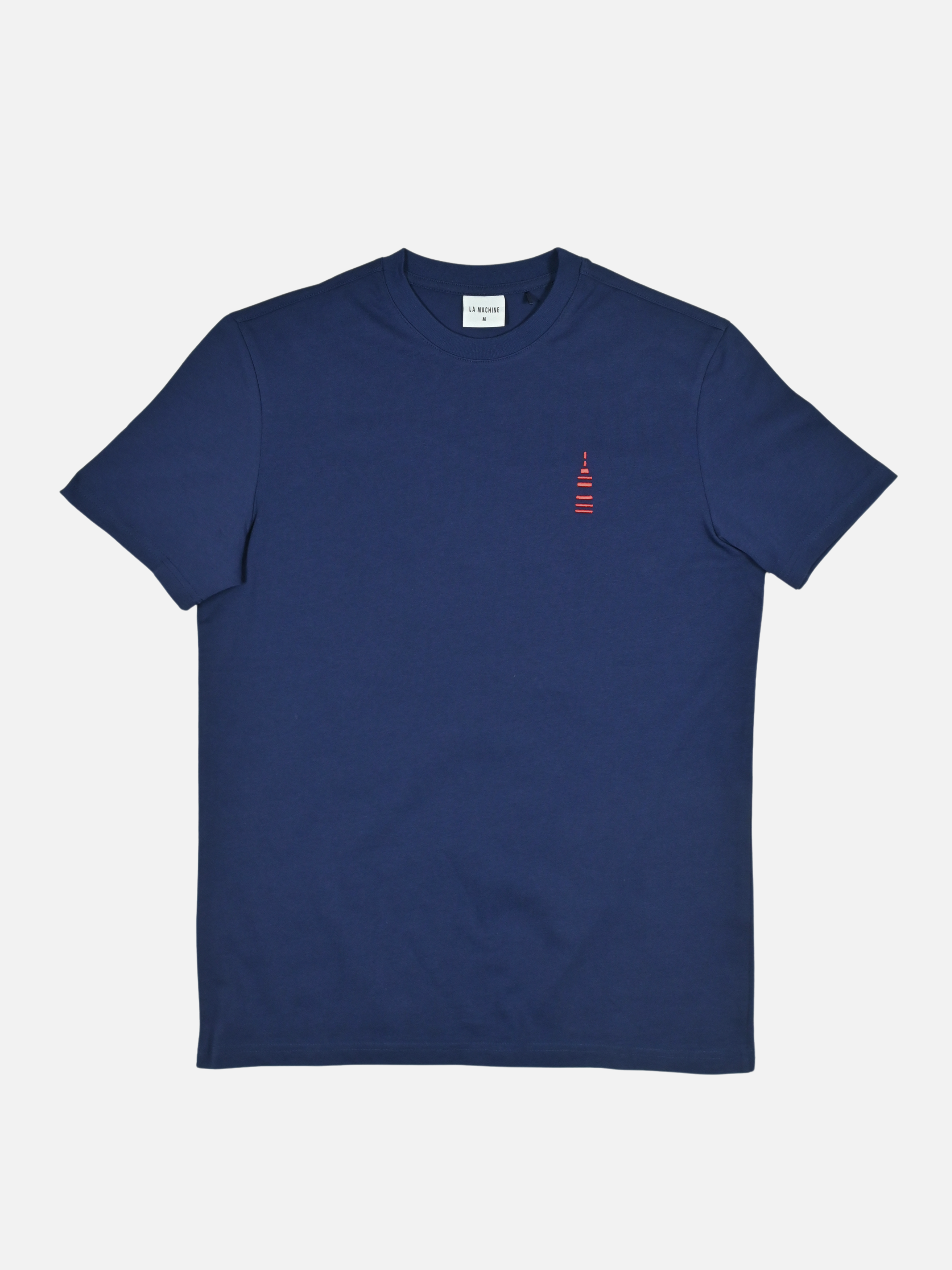 Minimalist Ventoux t-shirt by La Machine honouring the Giant of Provence, with clean artistic lines, shown on a plain background.
