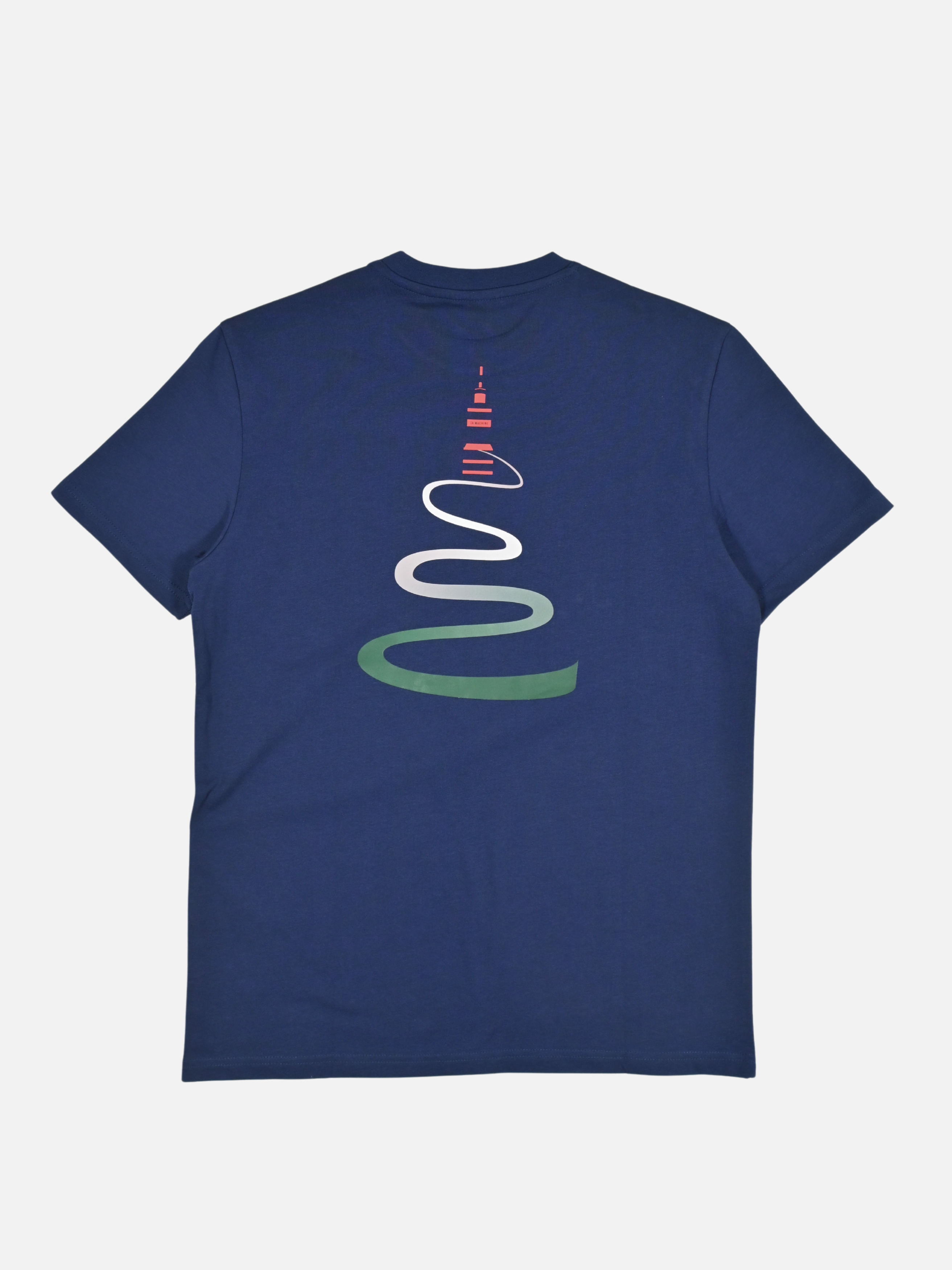 Additional view of the Ventoux - T-shirt by La Machine Cycle Club.