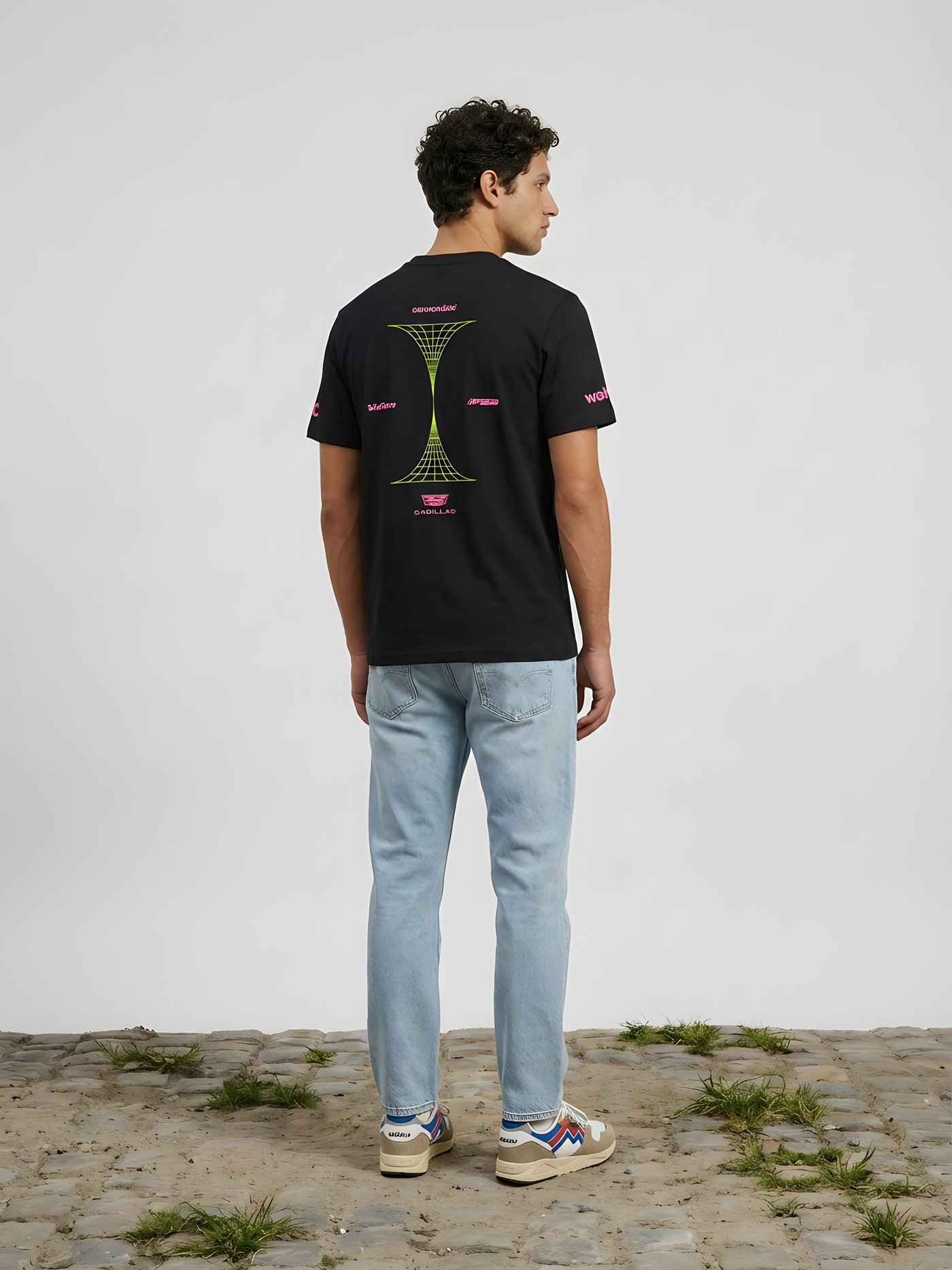 La Machine X EF Pro Cycling - Reverted T-shirt - Black