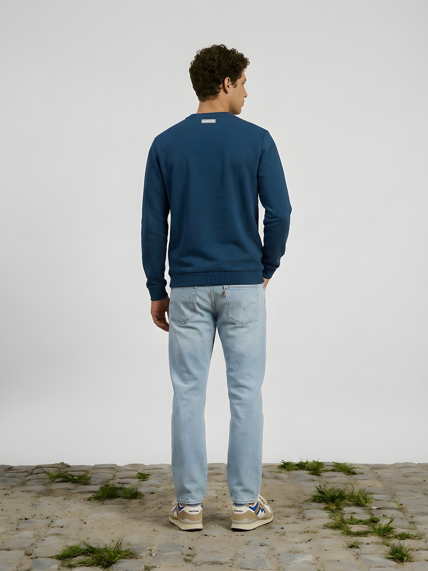 Coffee Ride Winners Club - Sweatshirt - Bleu marin