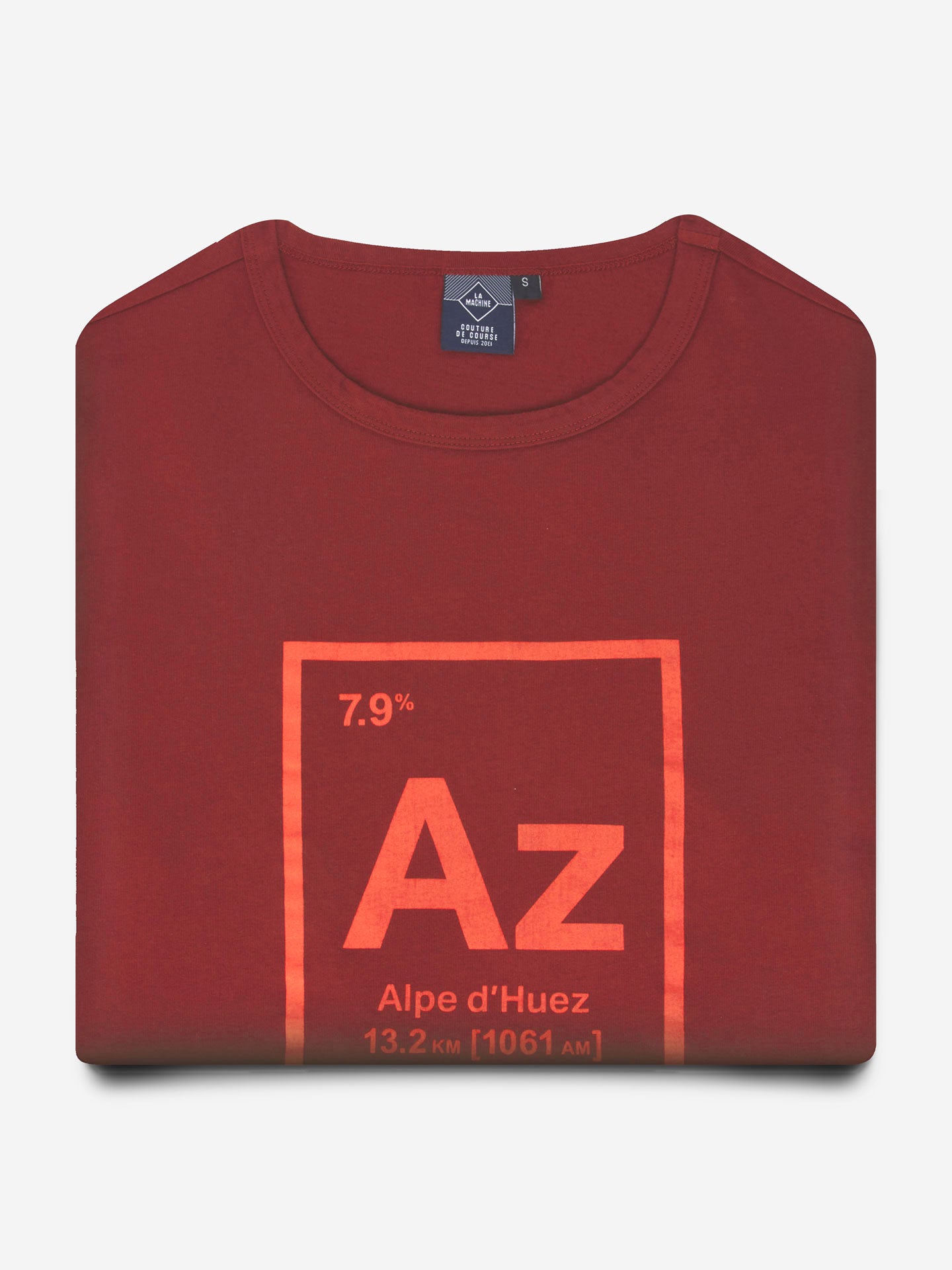 Alpe d'Huez - Long Sleeve T-shirt - La Machine Cycle Club