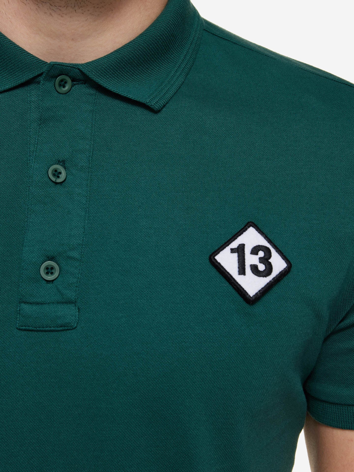 Bib Number 13 - Patch - Polo Shirt - La Machine Cycle Club