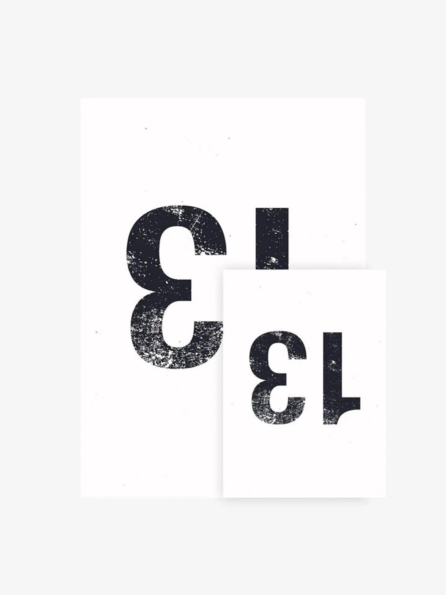 La Machine Bib Number 13 Poster