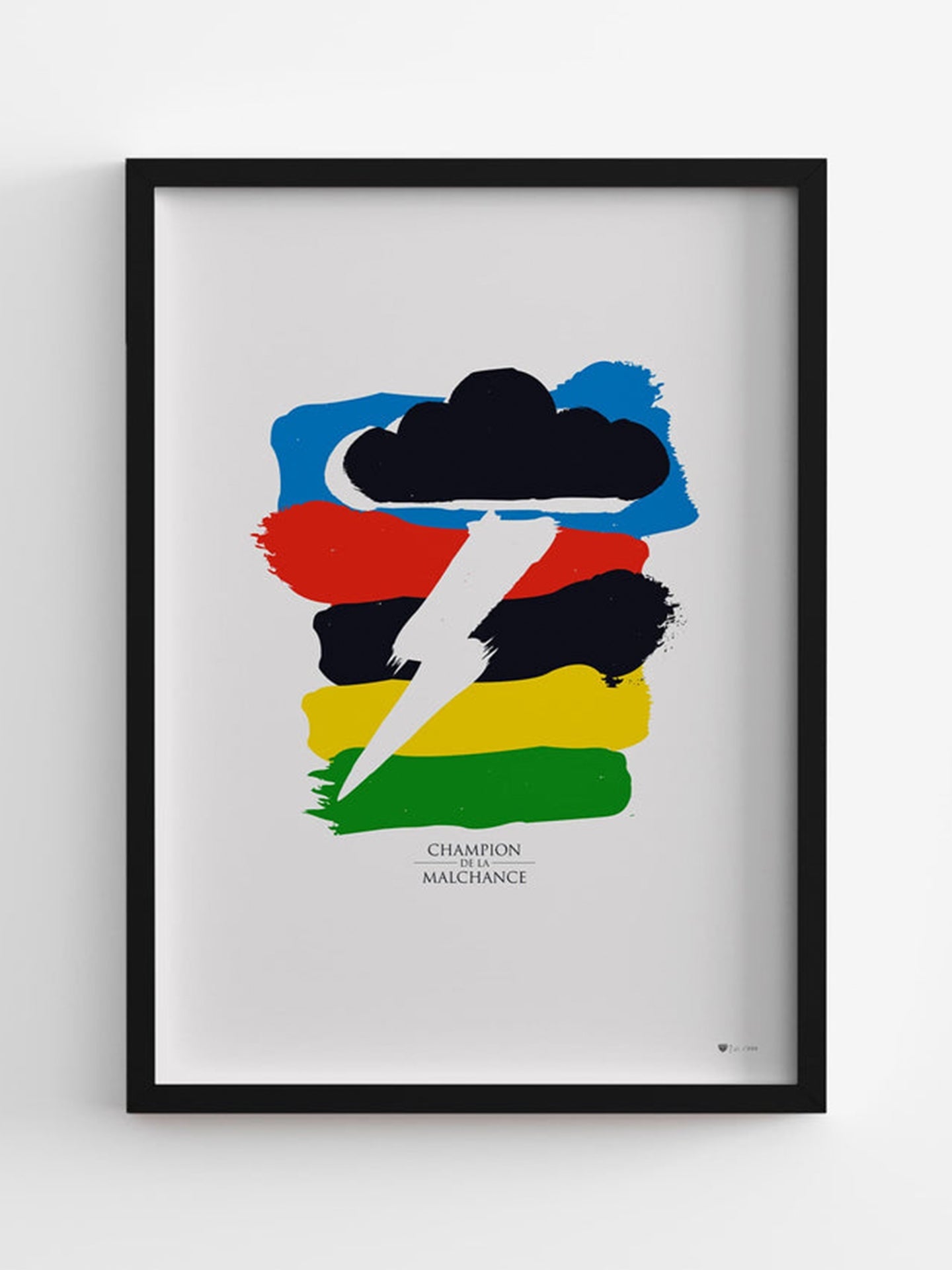 Champion de la Malchance - Poster - La Machine Cycle Club.