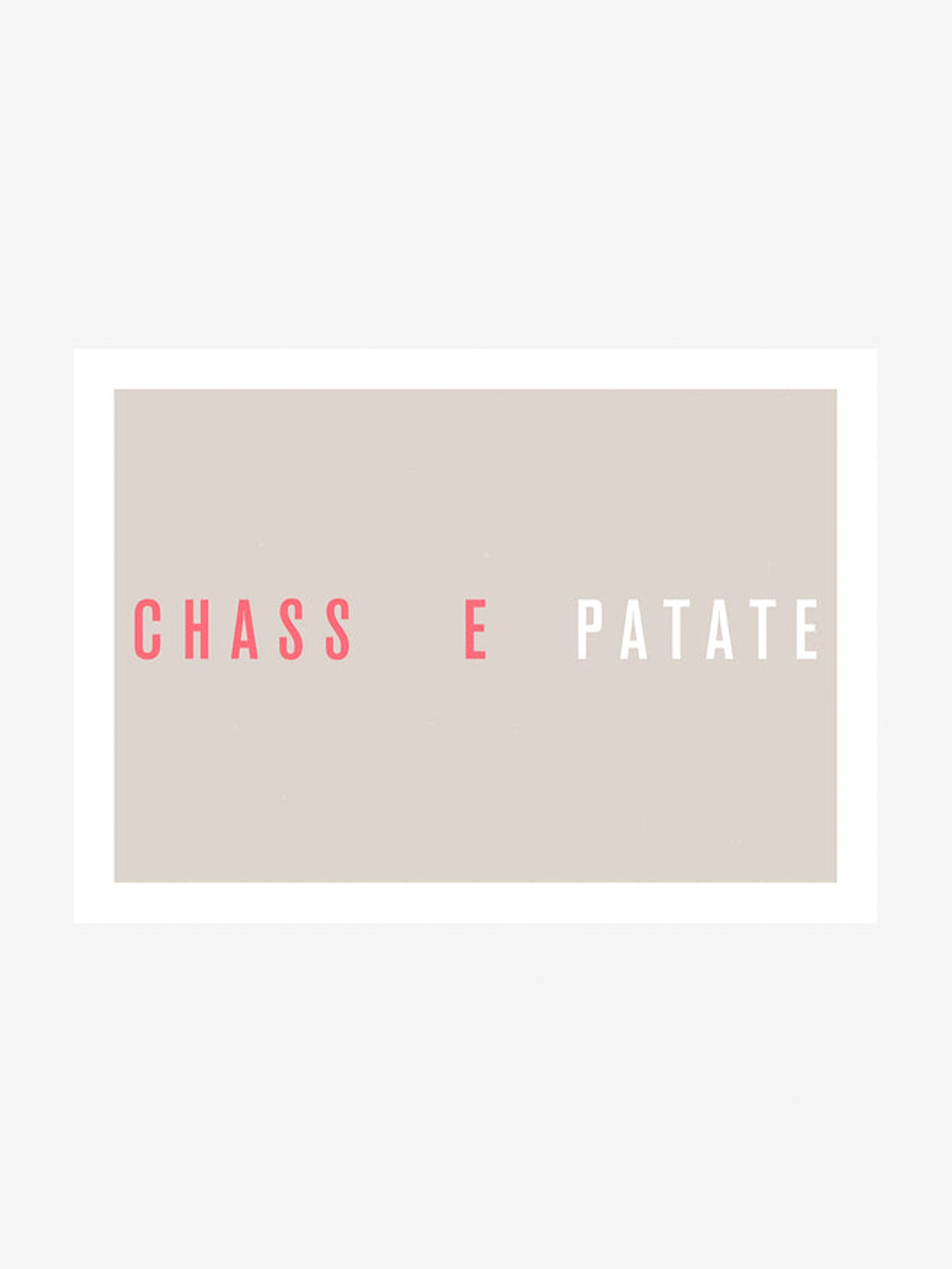 Chasse Patate - Poster - La Machine Cycle Club.