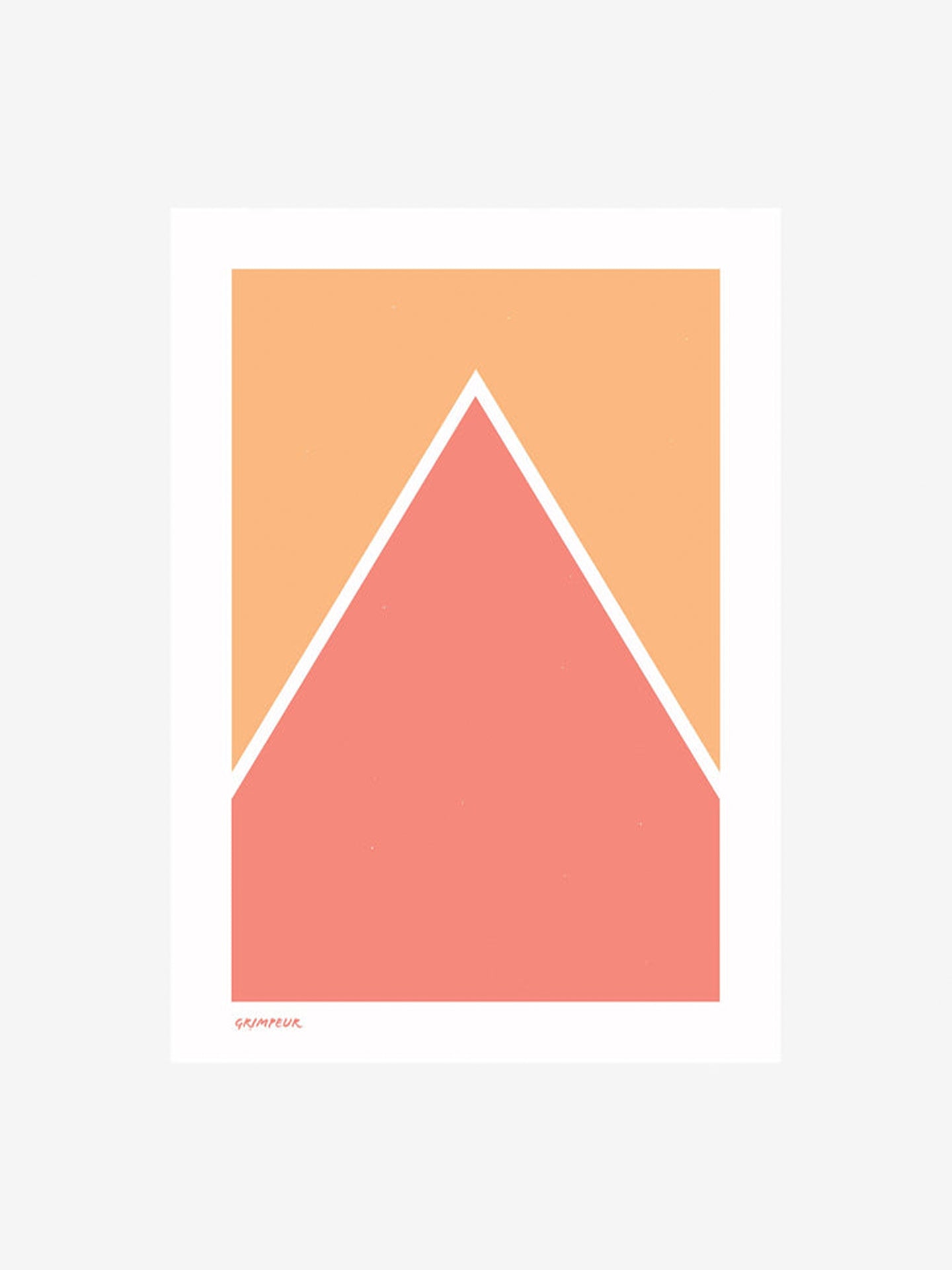 Le Grimpeur - Poster - La Machine Cycle Club.