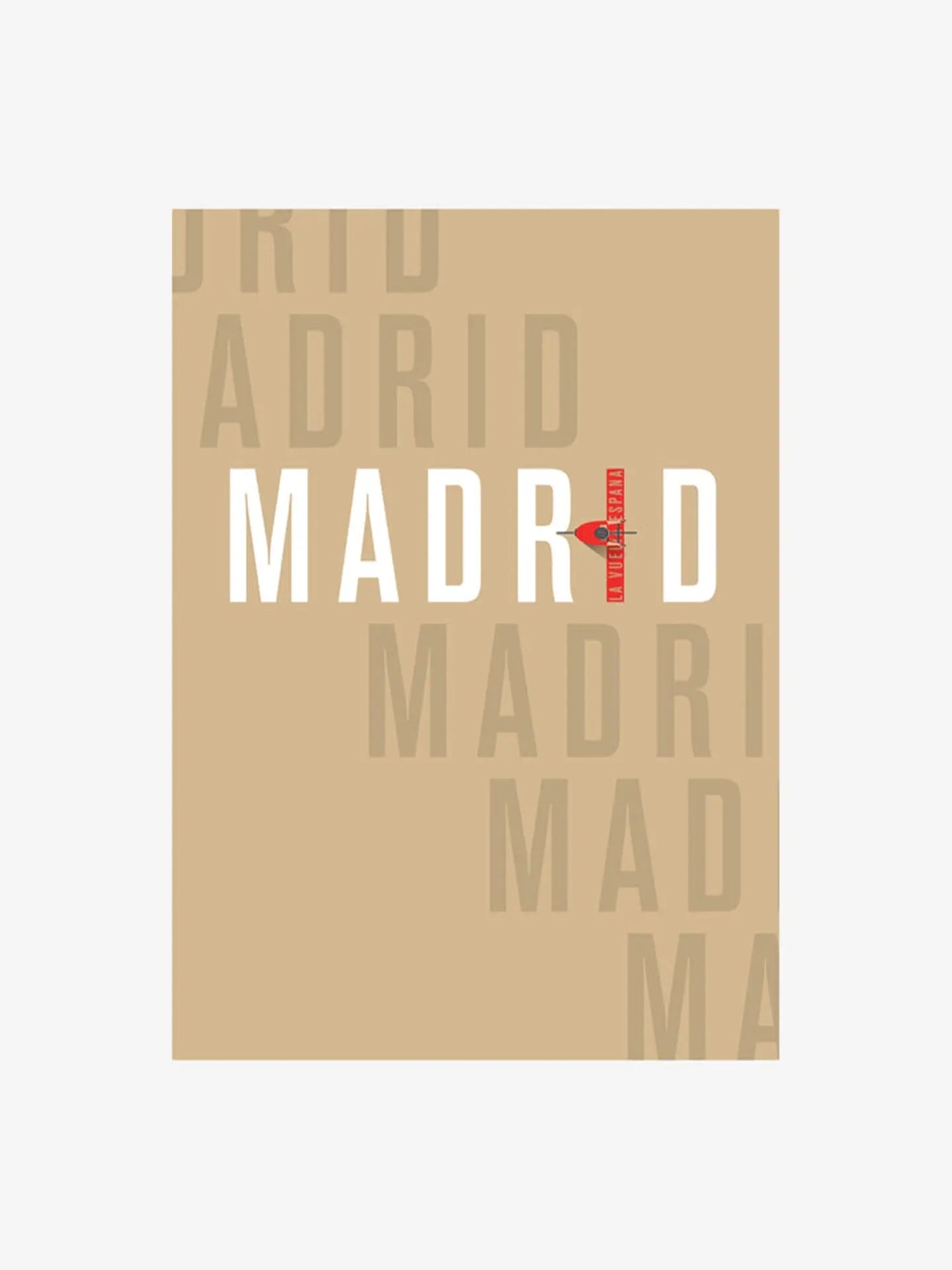 Madrid - Poster - La Machine Cycle Club.