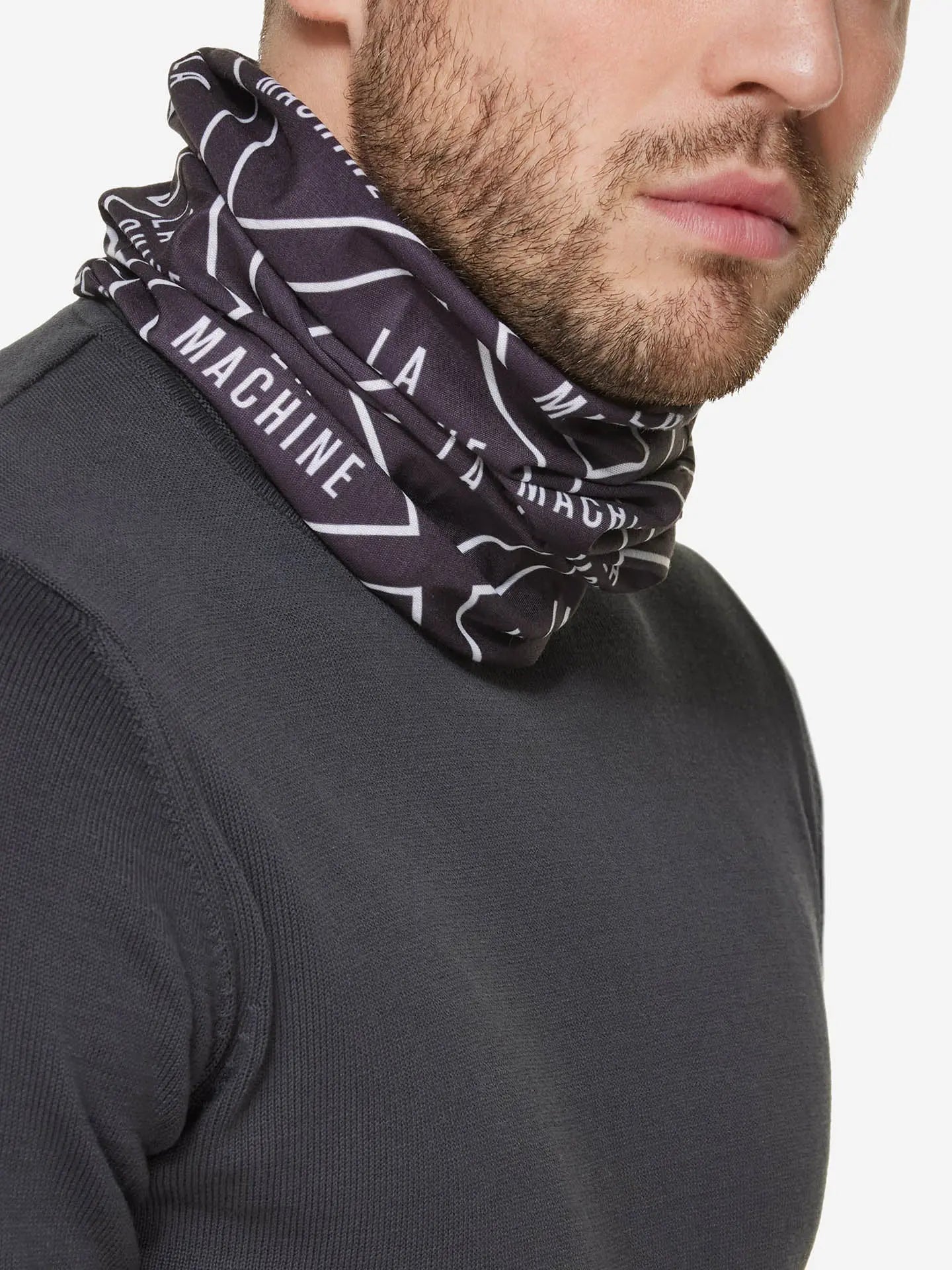 La Machine Neck Warmer – Black - La Machine Cycle Club.