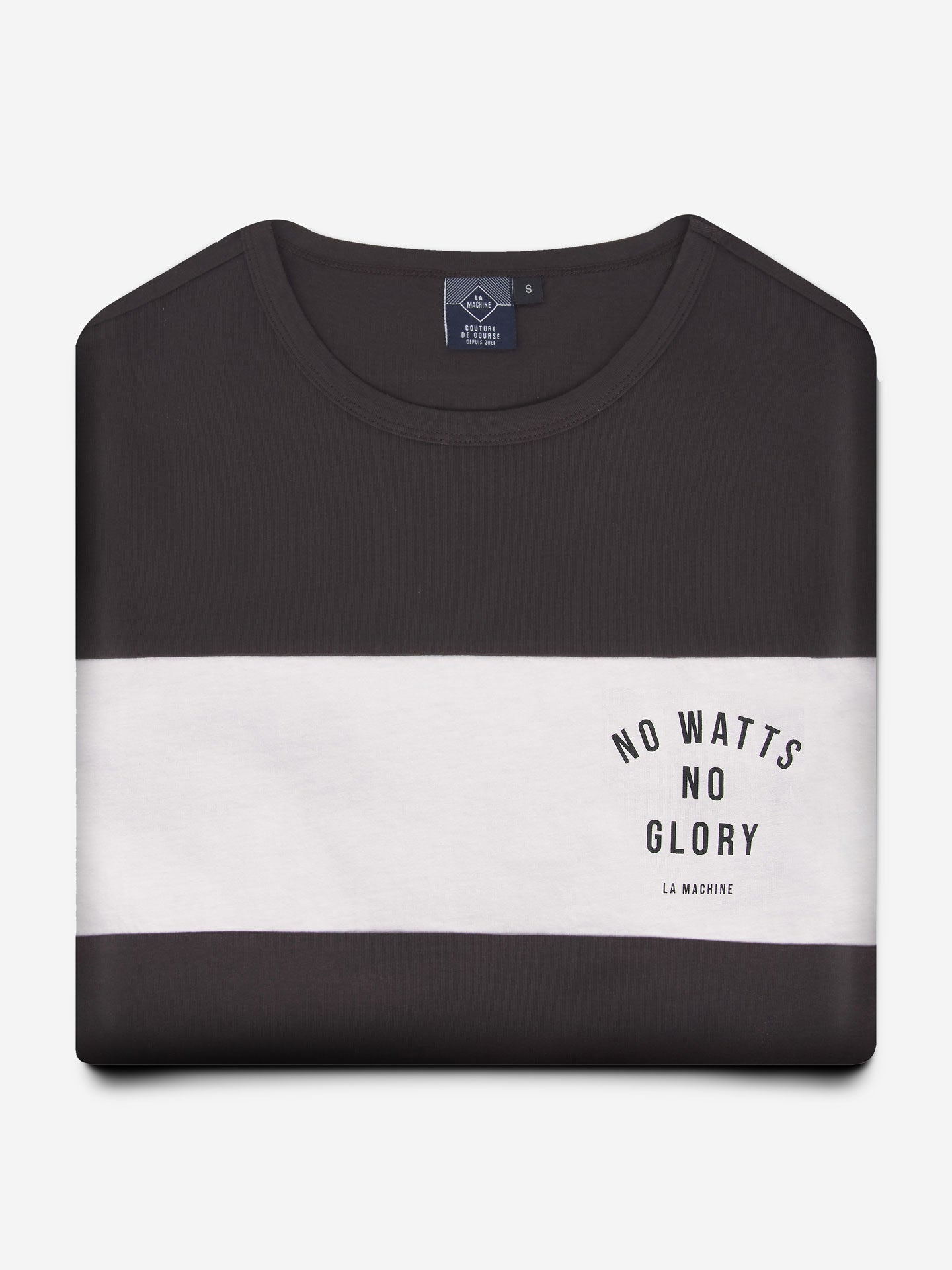 No Watts No Glory - Long Sleeve T-shirt - La Machine Cycle Club