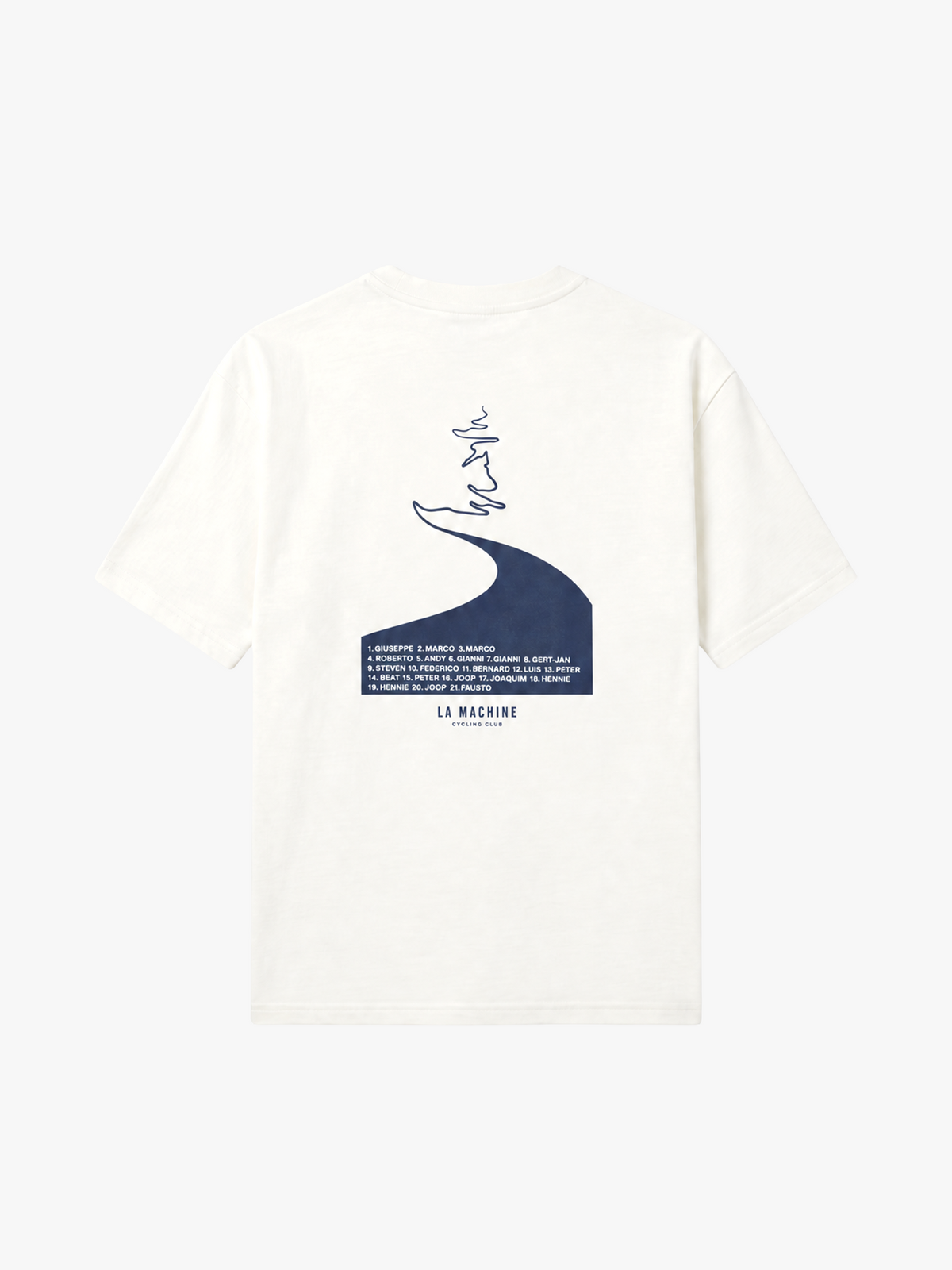 D'Huez Heaven - T-shirt - Blanc Cassé